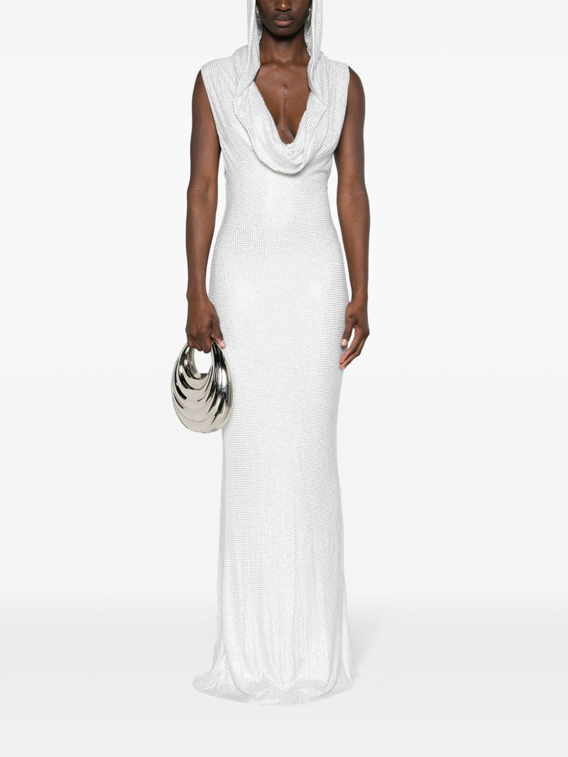 De La Vali Manhattan rhinestoned maxi dress outlook