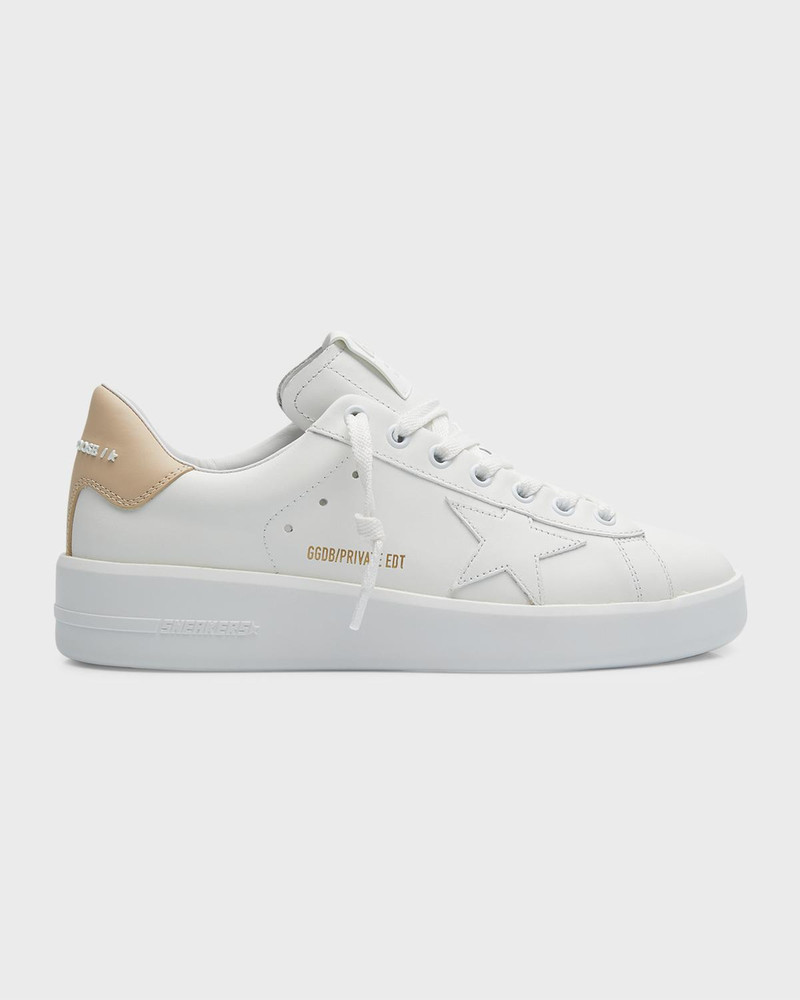 Pure Star Bicolor Leather Low-Top Sneakers 1