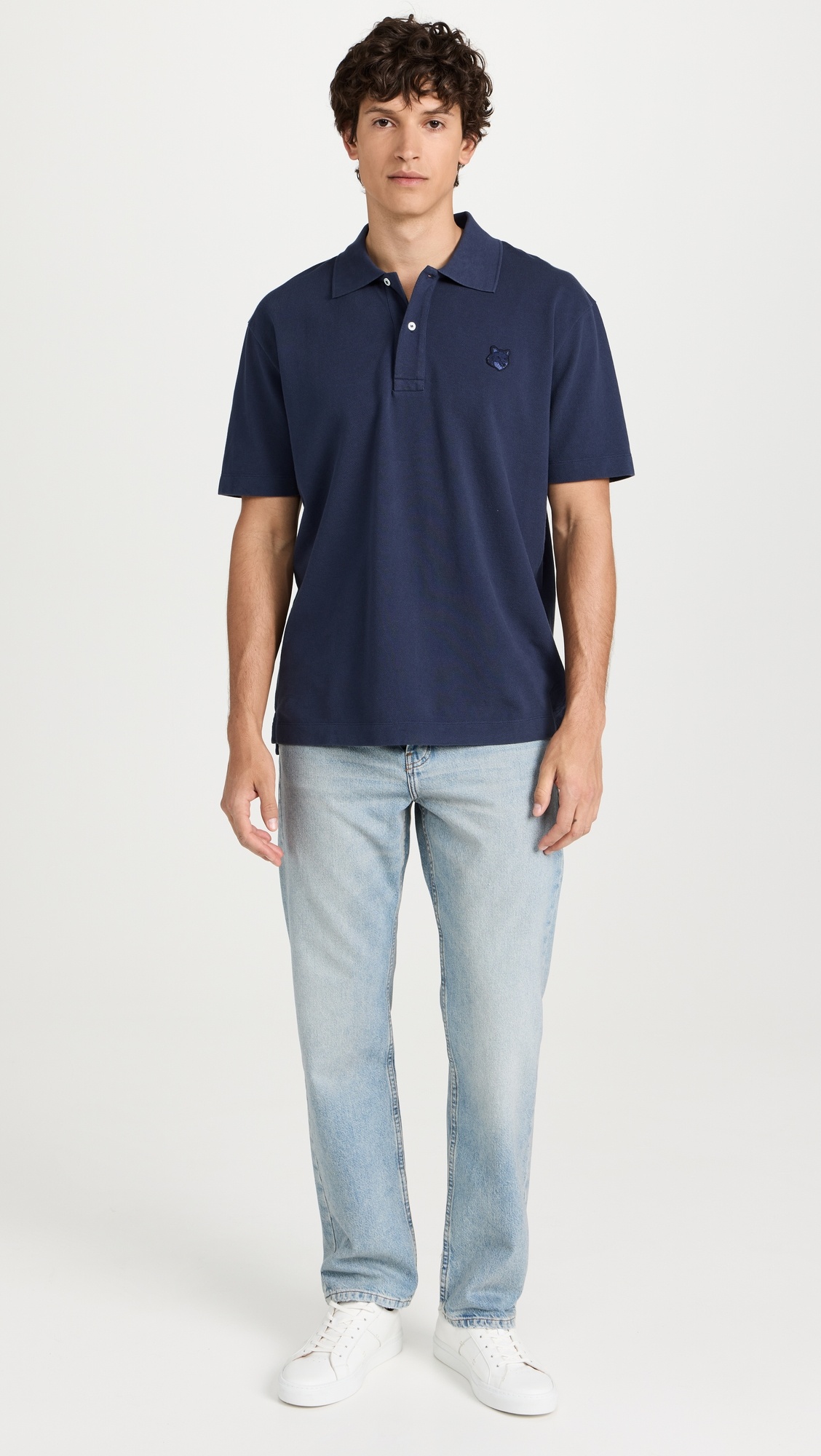 Bold Fox Head Patch Comfort Polo - 4
