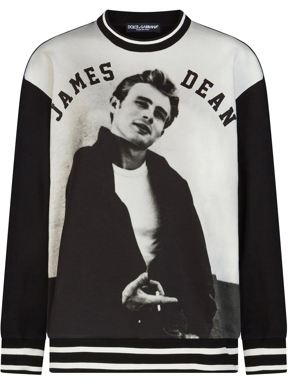 James Dean-intarsia jumper - 1