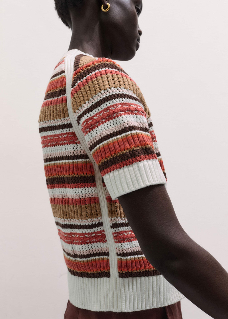 Double Zip Knit Tee 4