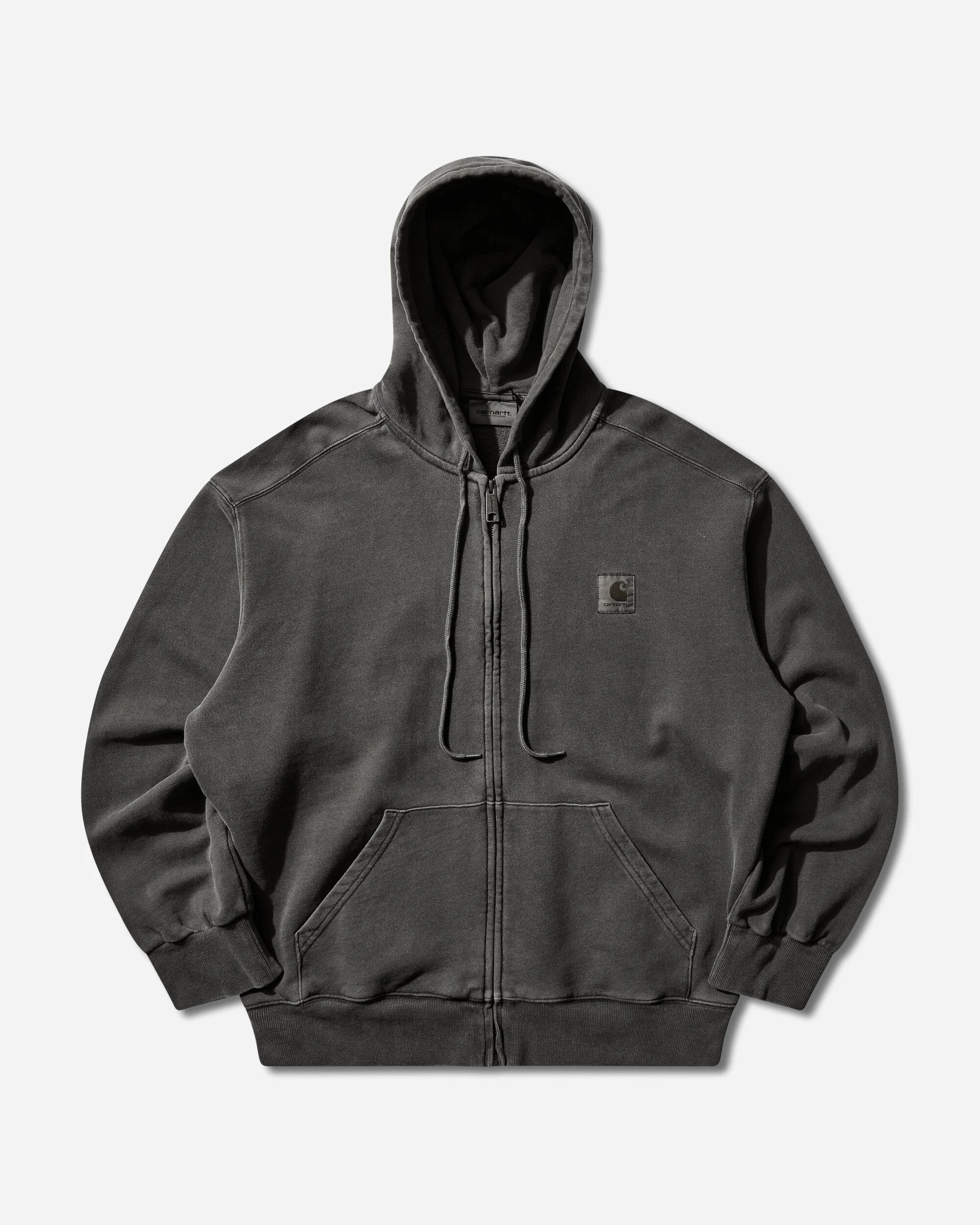 Men's Hooded Nelson Jacket Black (Garment Dyed) - 1