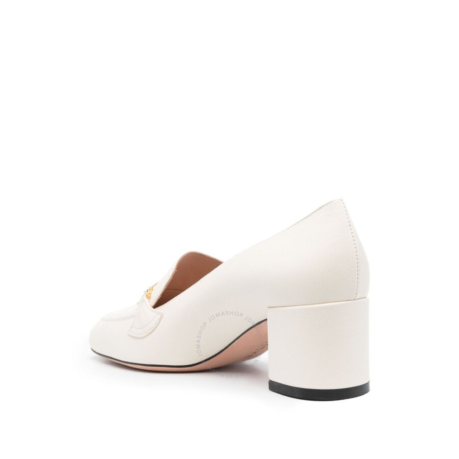 Bally - Bally Ellyane 50mm Almond-Toe Leather Pumps, Brand Size 40 ( US Size 9.5 ) - 3