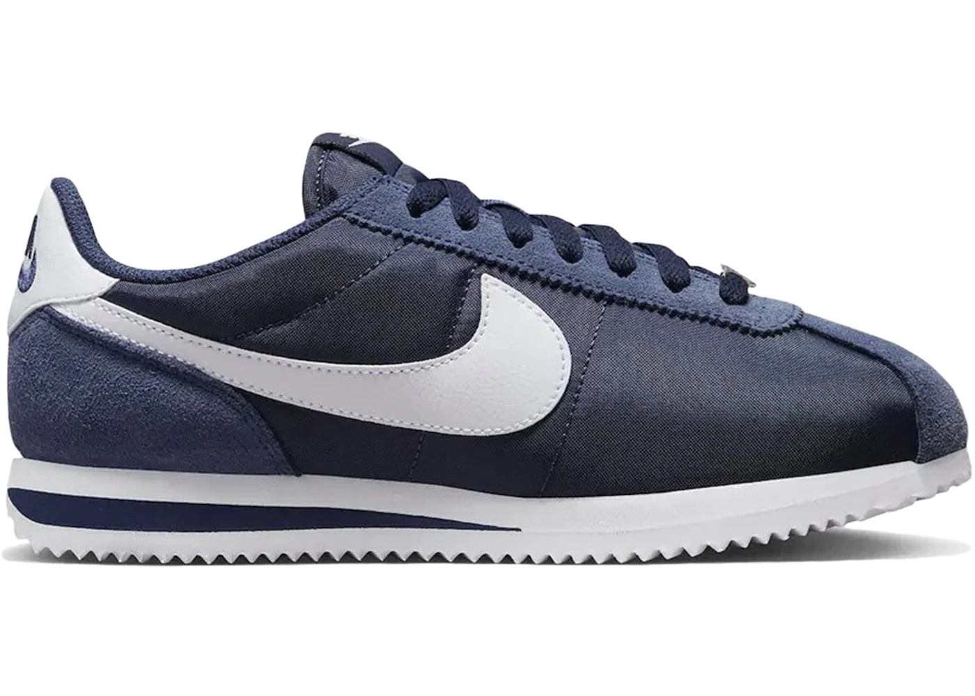 Nike Cortez Nylon Midnight Navy White (Women's) - 1