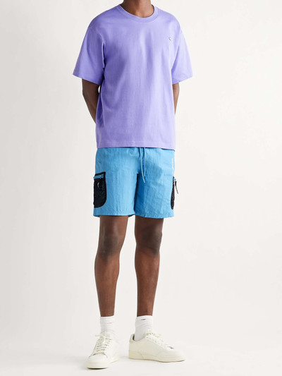 adidas Originals Adventure Mesh-Trimmed Nylon Drawstring Cargo Shorts outlook