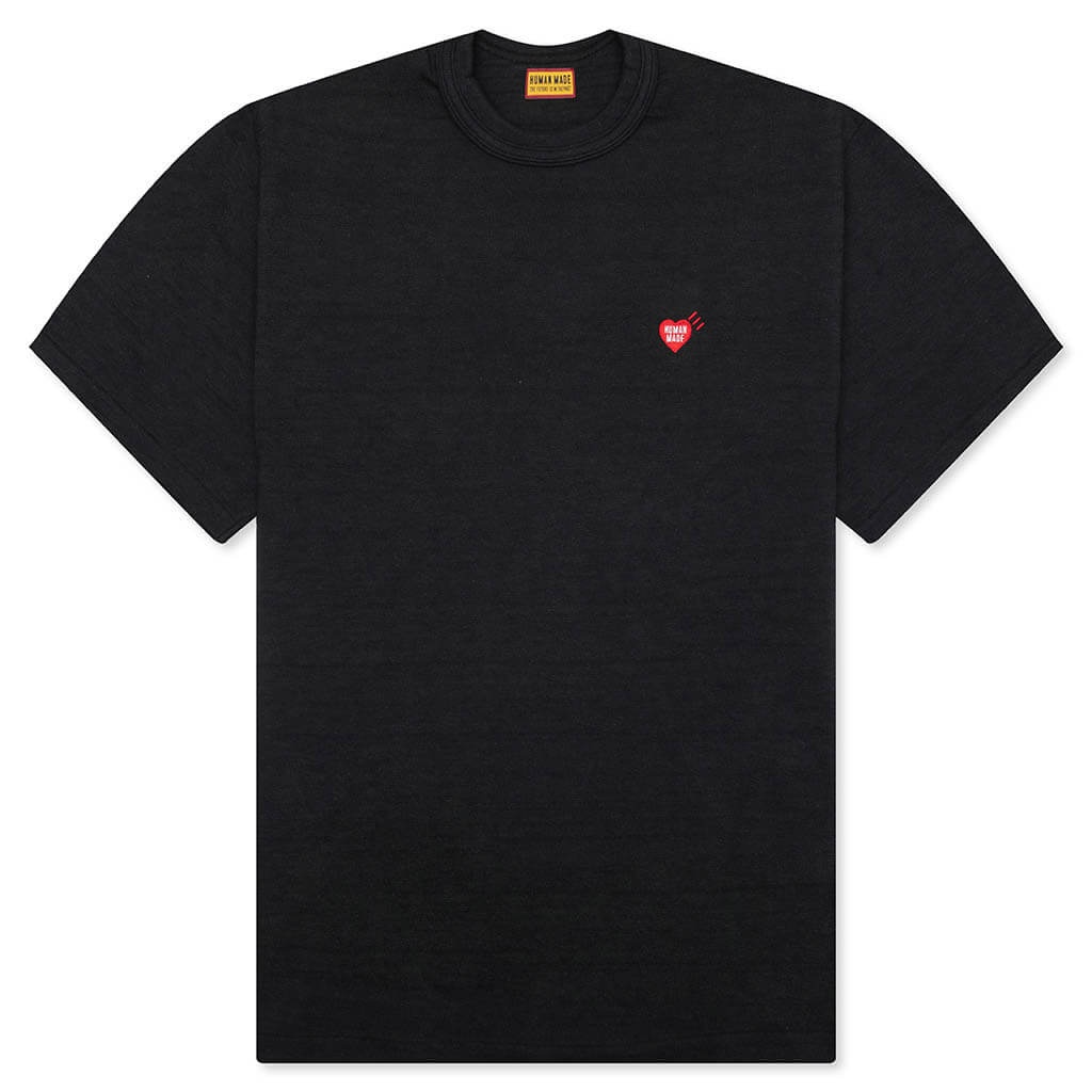 #2913 T-SHIRT - BLACK - 1