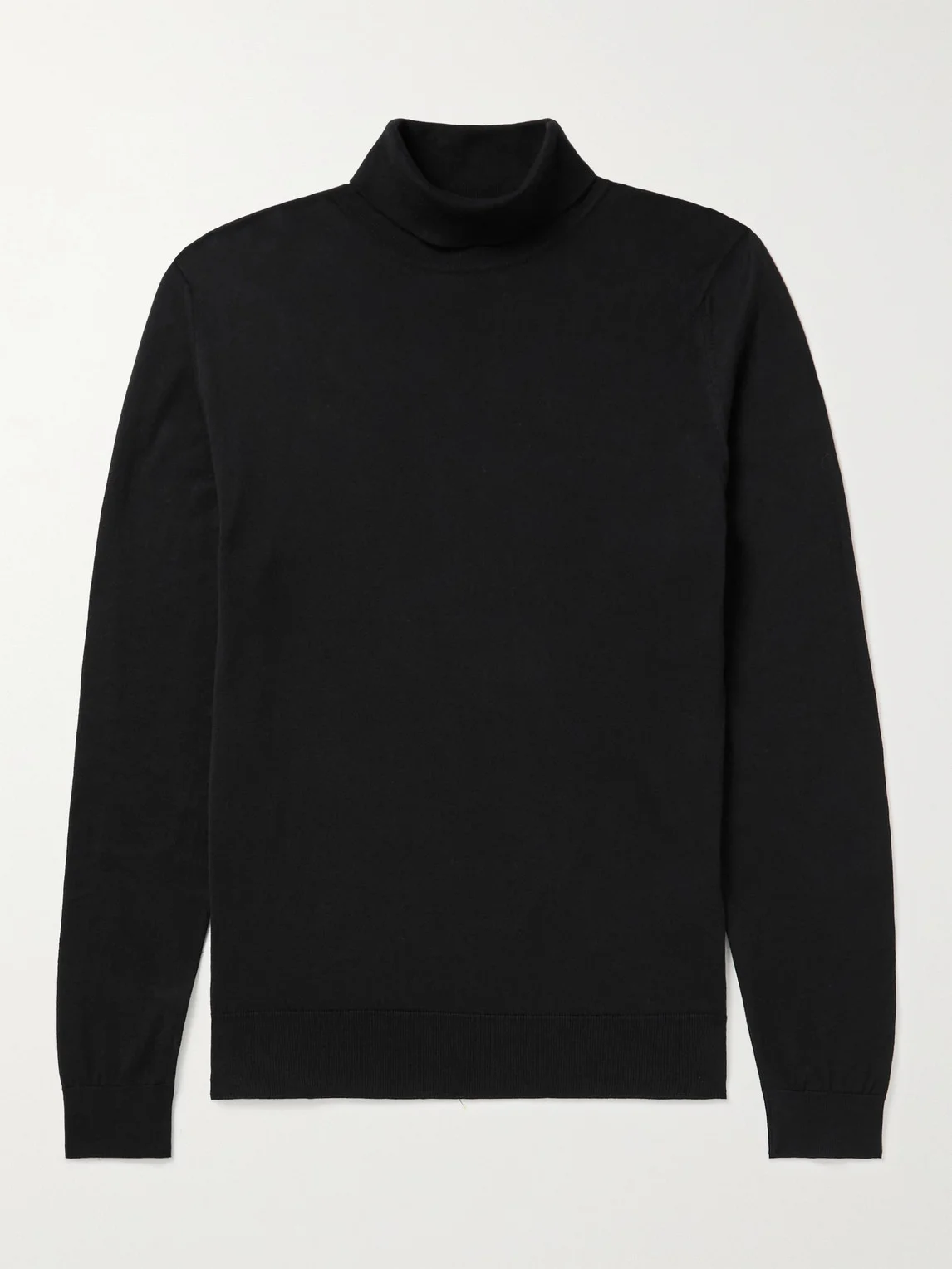 Hawley Slim-Fit Sea Island Cotton Rollneck Sweater - 1