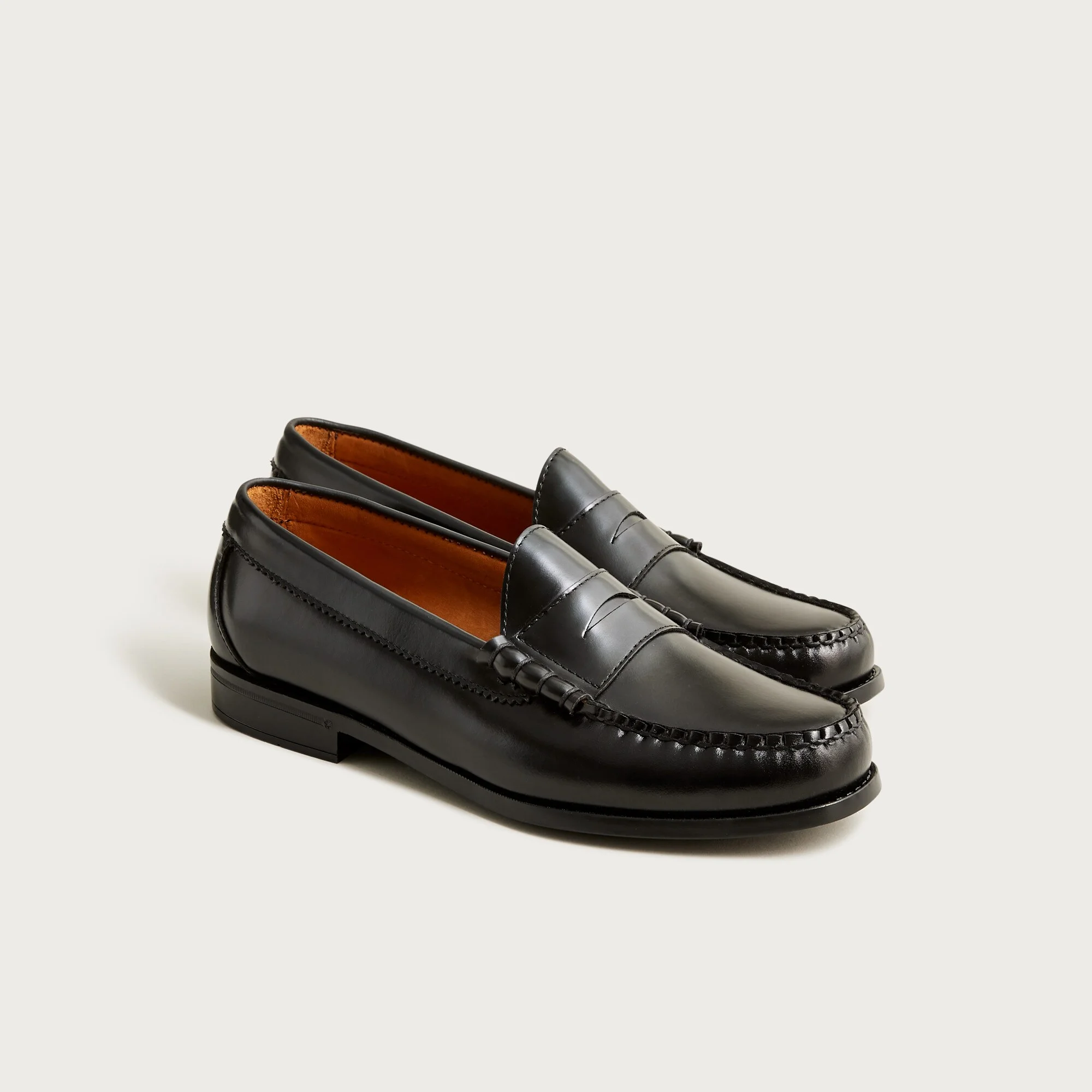 Camden leather loafers with rubber soles - 1