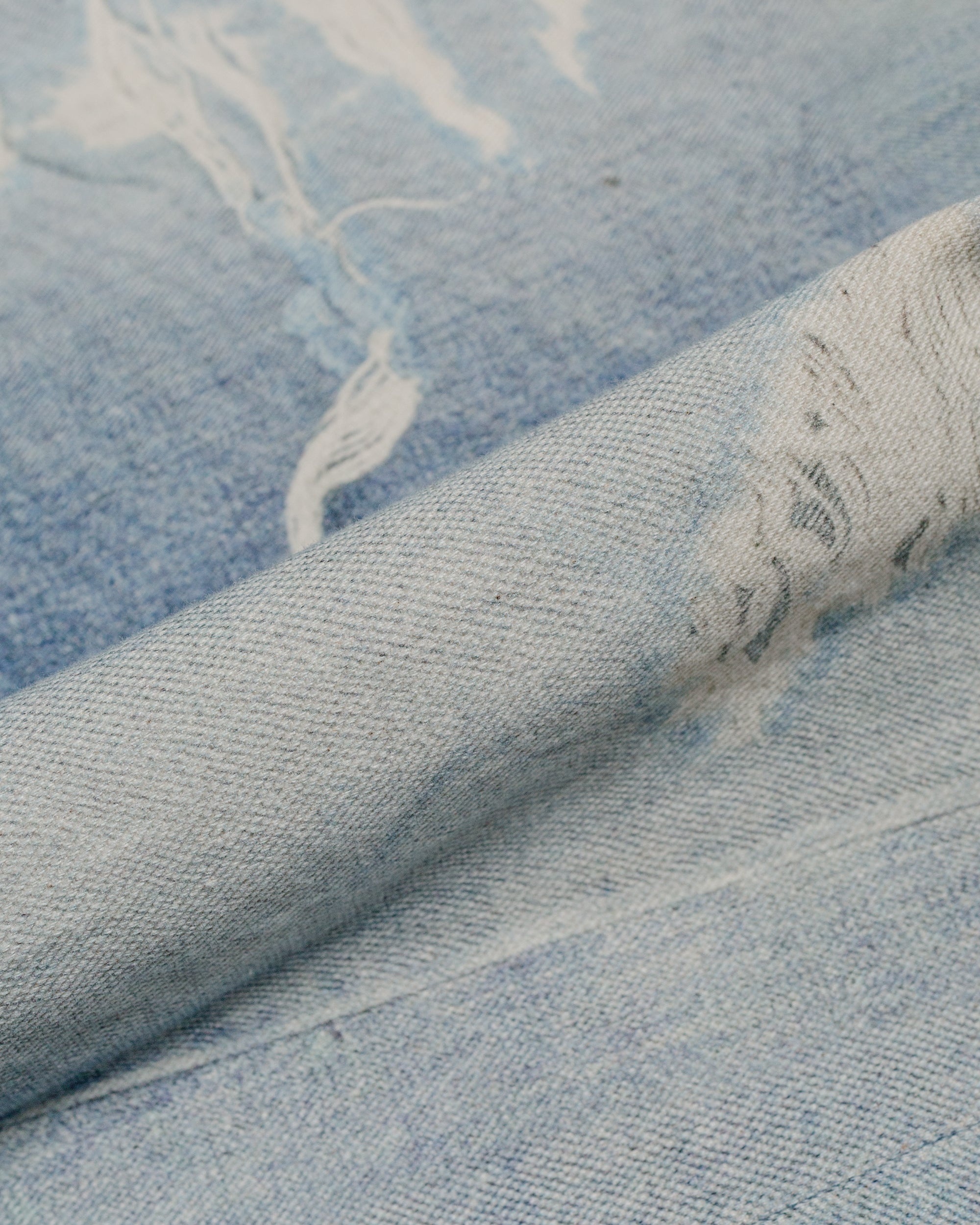 Third Cut Digital Denim Print - 5