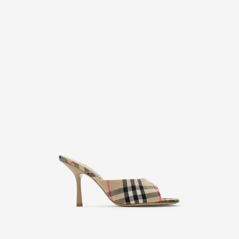 Check Mews High Sandals​ 1