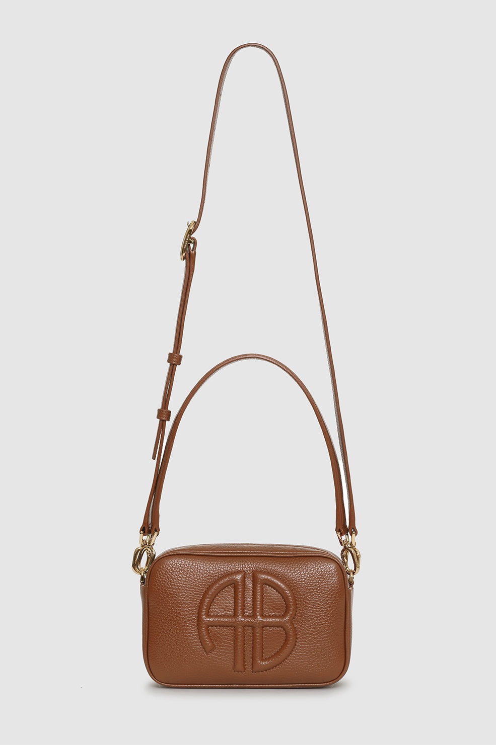 Lili Bag - Cognac Pebbled - 3