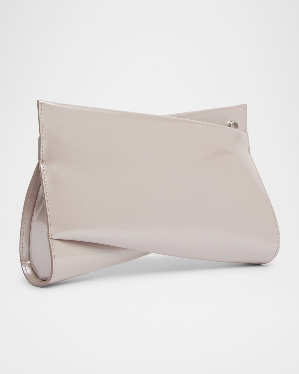 Loubitwist Small Patent Leather Clutch Bag - 2