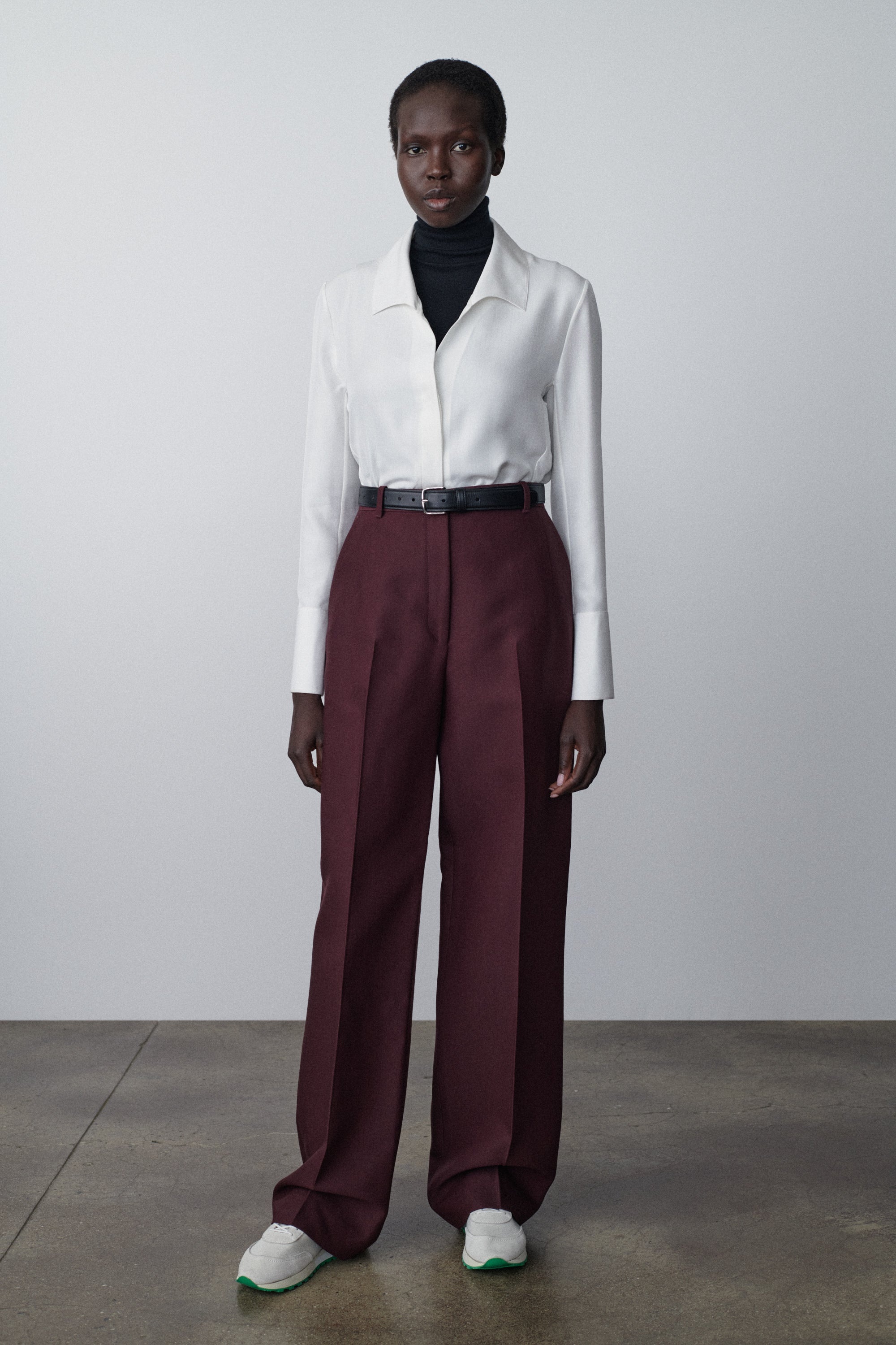 Ackerin Pant in Virgin Wool and Silk - 3