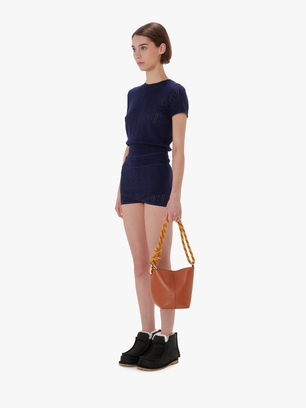 POINTELLE CAP SLEEVE TOP - 4