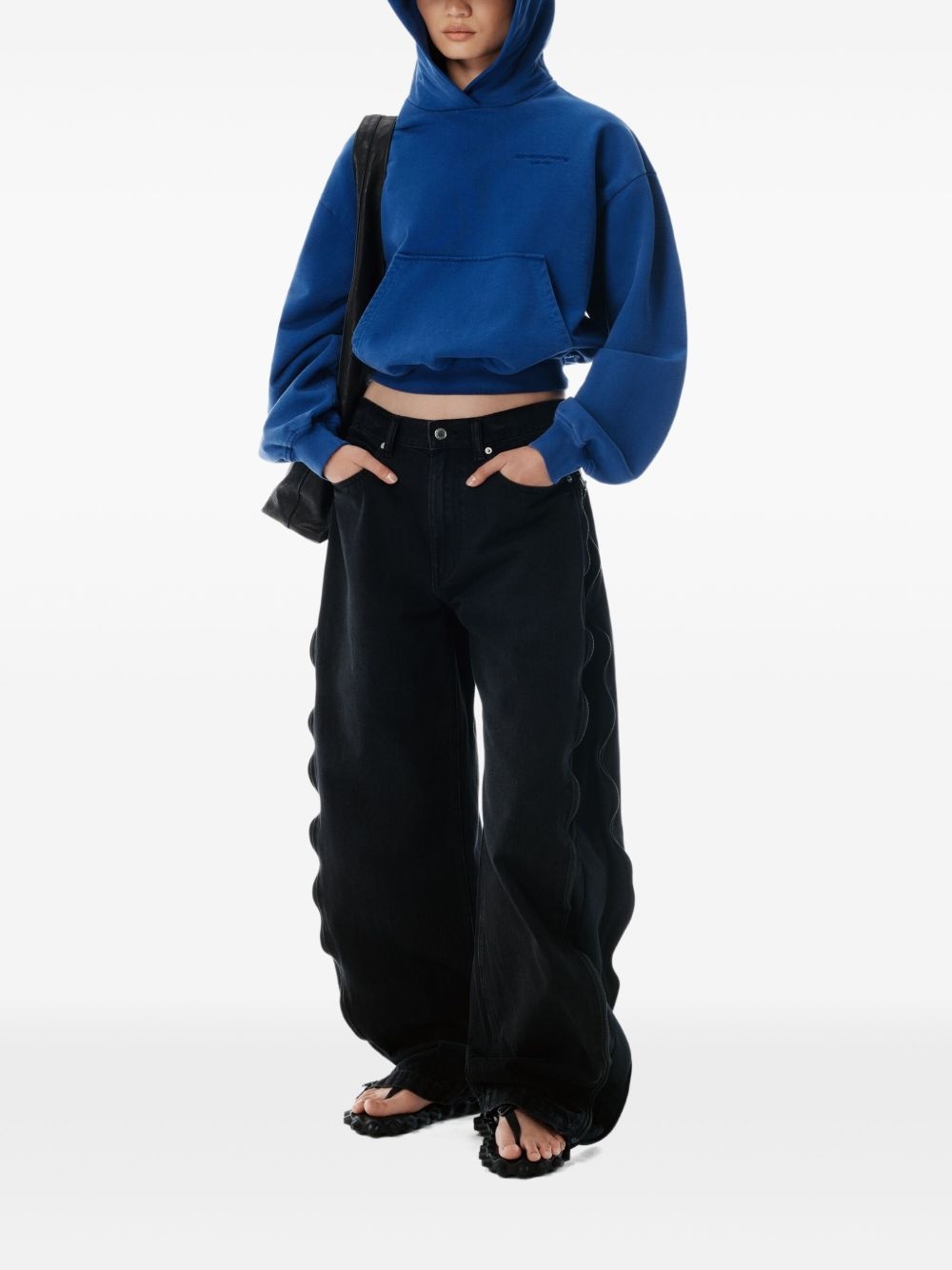 zip-detail jeans - 2