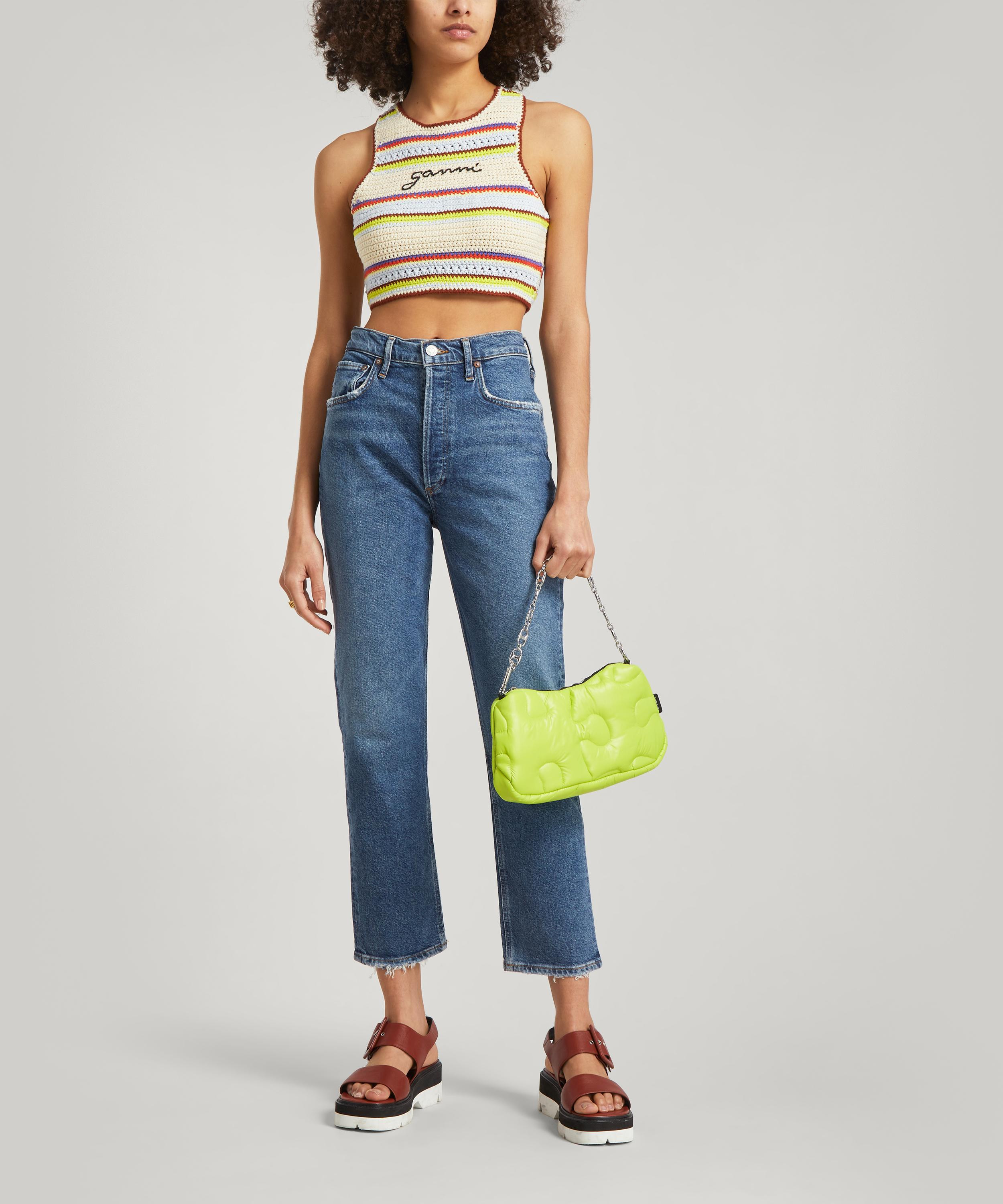 Riley High-Rise Straight Crop Jeans - 3