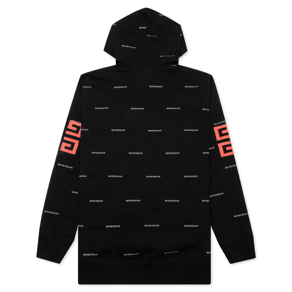 CLASSIC FIT HOODIE - BLACK - 2