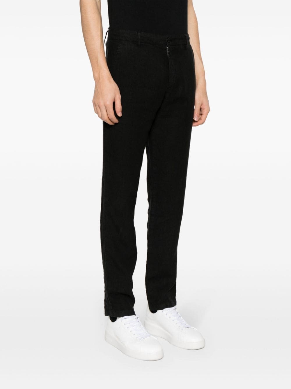 Pierce linen trousers - 3