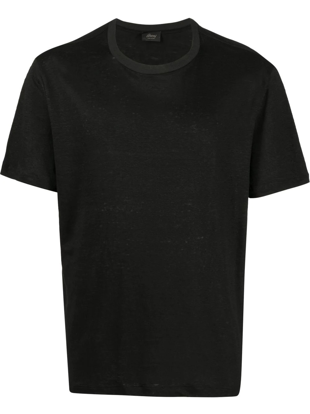 round neck short-sleeved T-shirt - 1