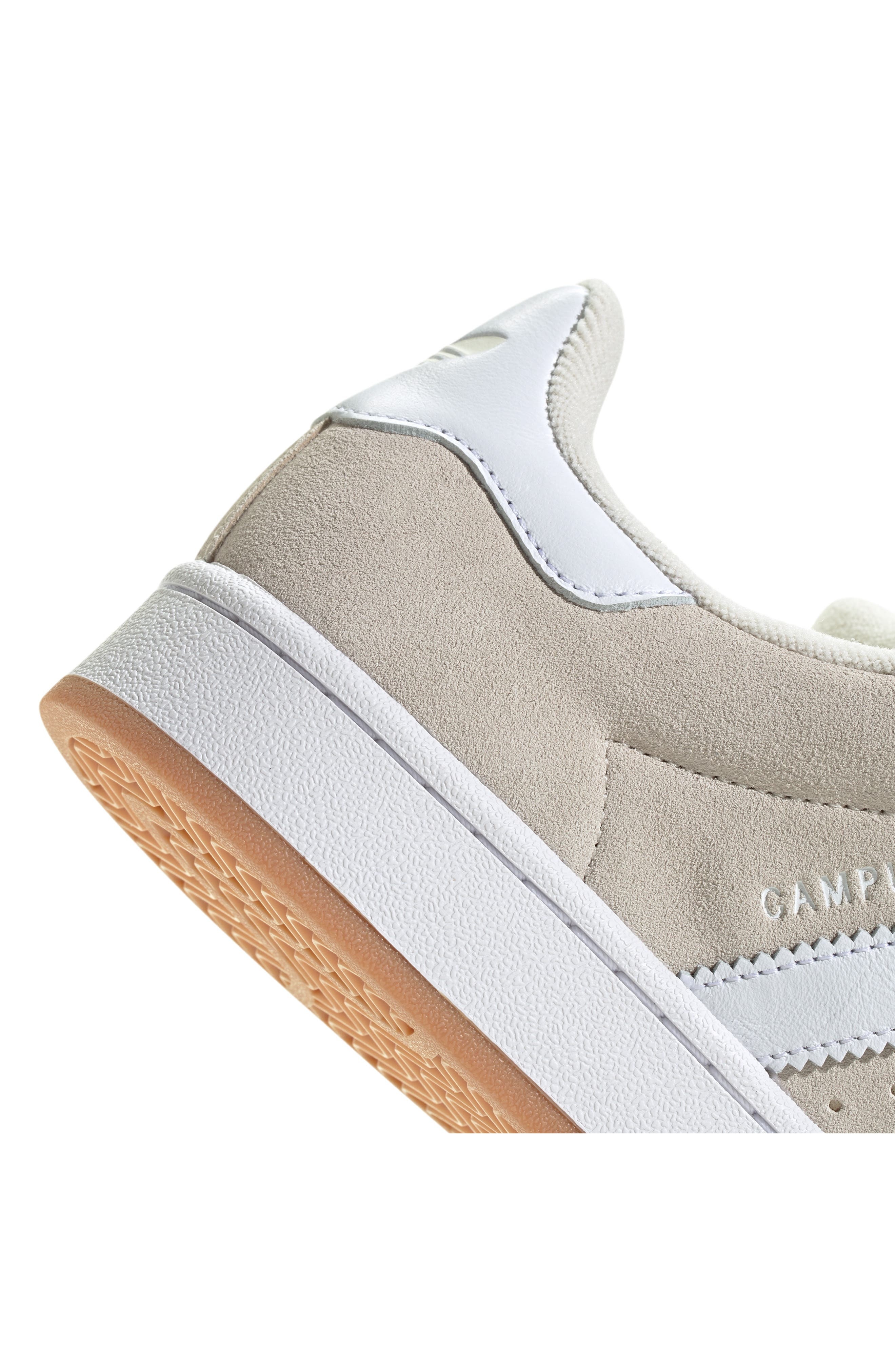 adidas Campus 00s Sneaker in Wonder White/White/Gum at Nordstrom - 7
