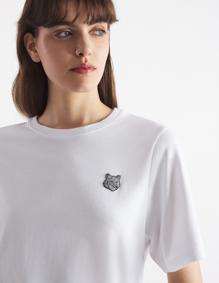 BOLD FOX HEAD PATCH COMFORT TEE SHIRT - 4