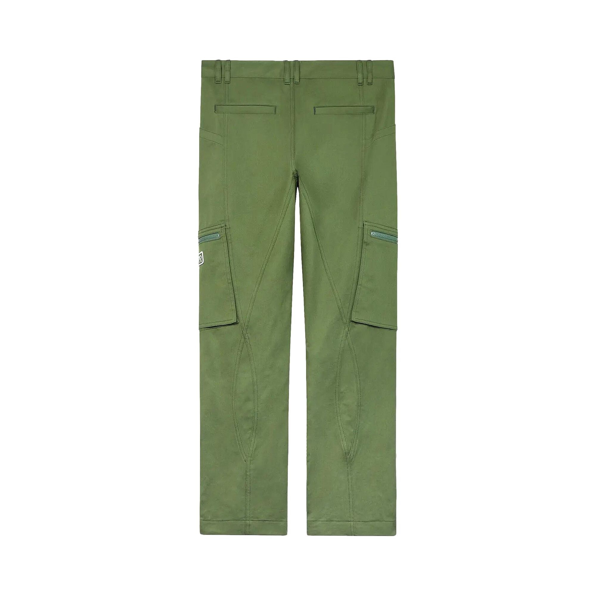 Kenzo Slim Cargo Pant 'Dark Khaki' - 2