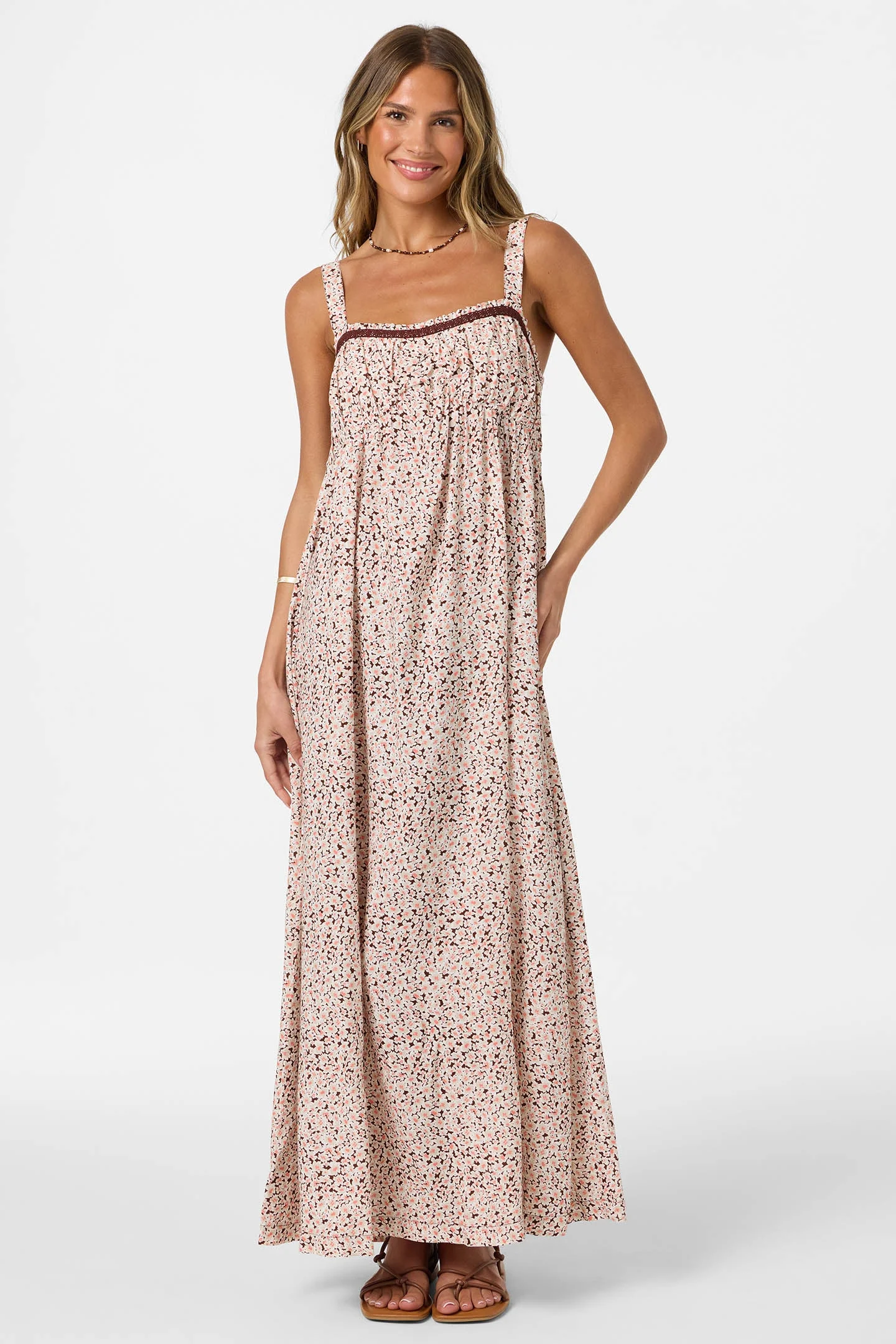 Natasha Ditsy Maxi Dress - 1
