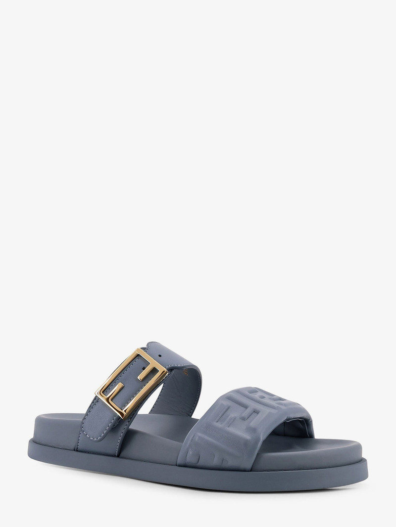 FENDI Fendi Feel Low Leather Sandals outlook