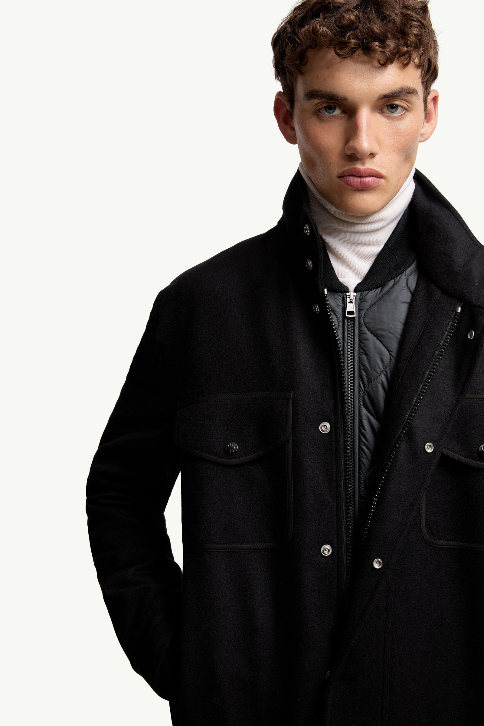 Avoine Wool Short Down Jacket - 6