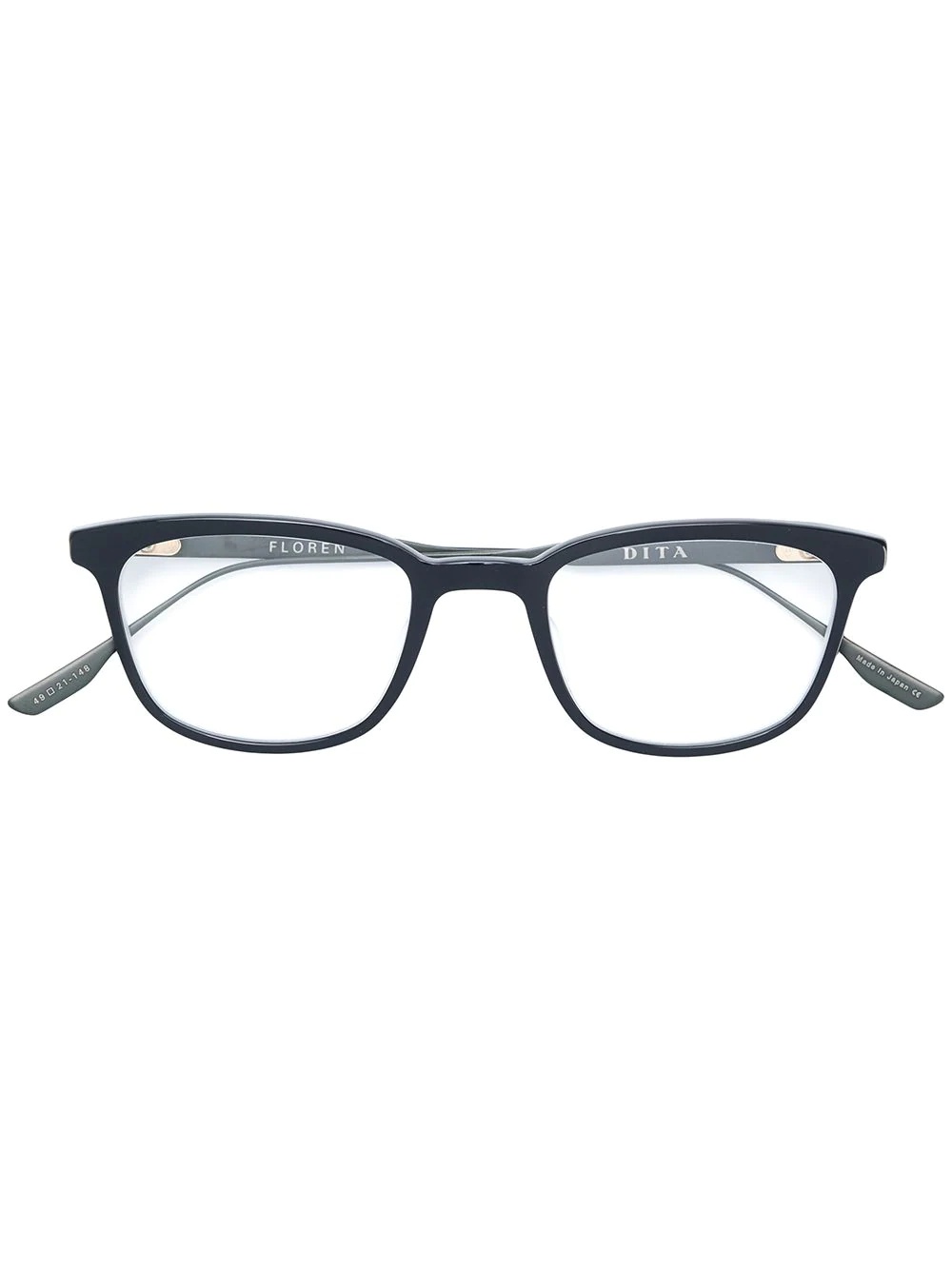 Floren square frame glasses - 1