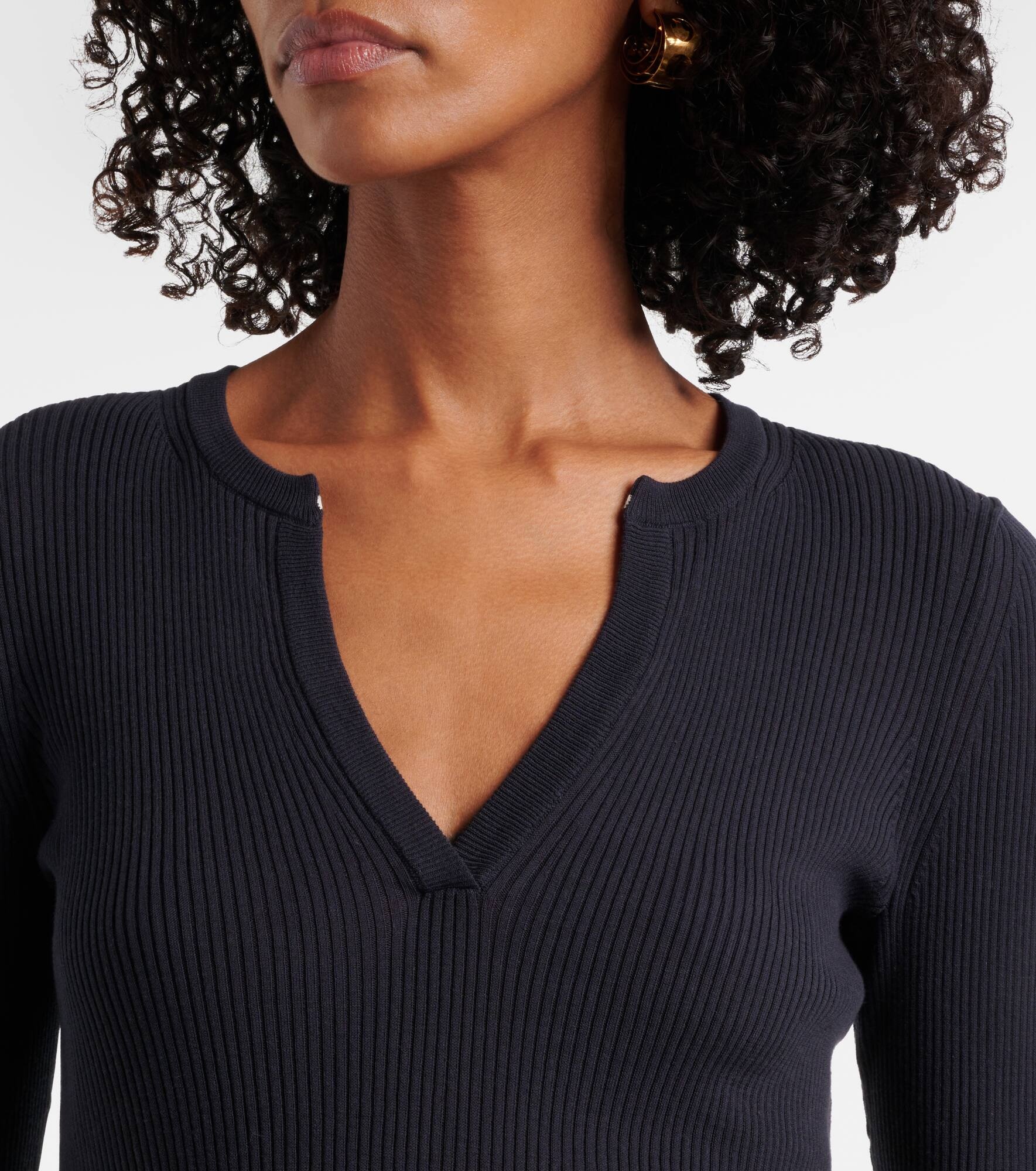 Sibari cotton and silk sweater - 4