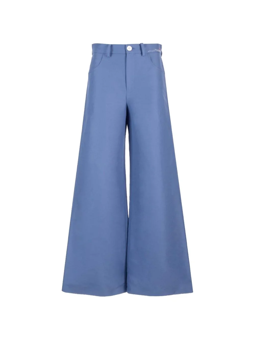 logo-embroidered trousers - 1