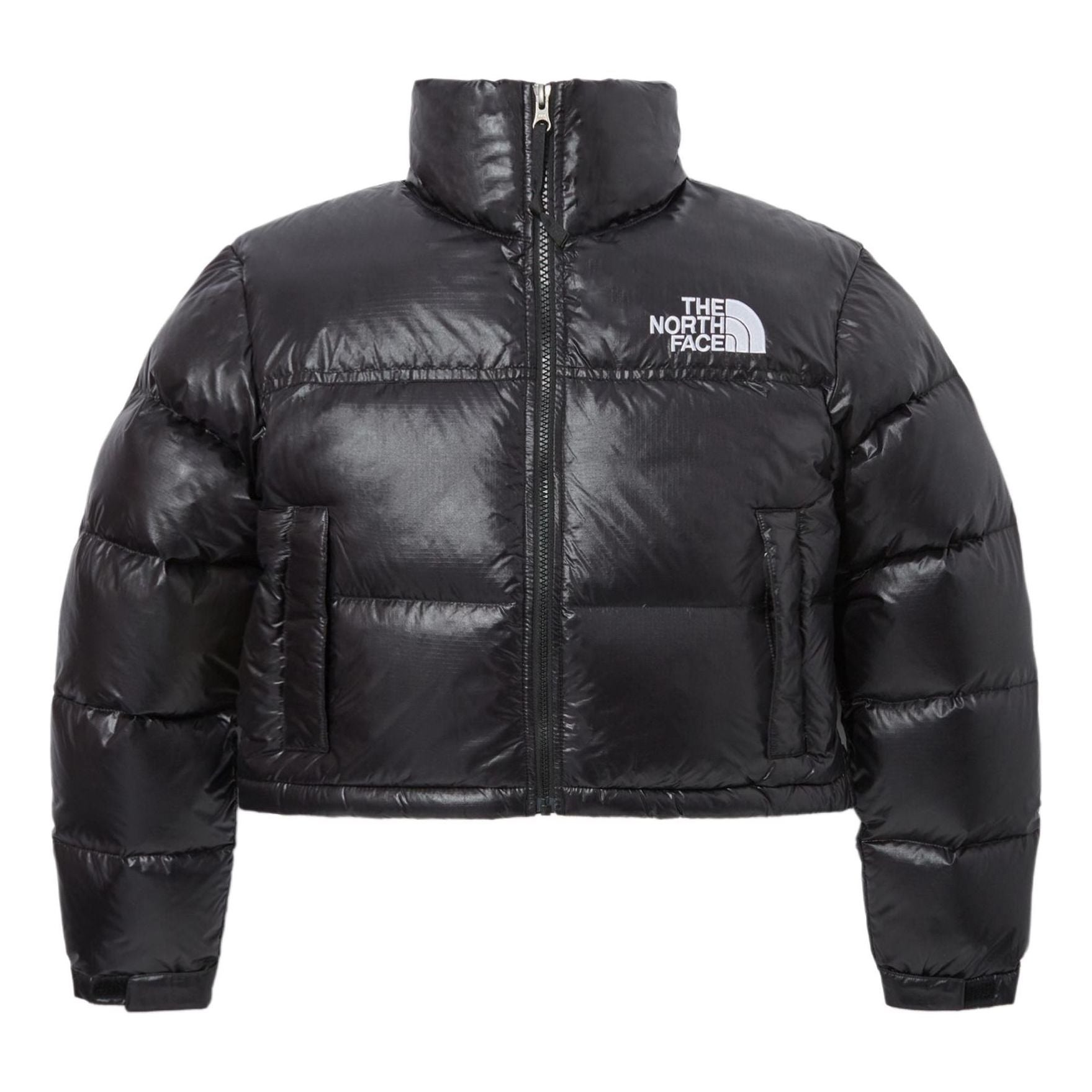 (WMNS) THE NORTH FACE Nuptse Short Jacket 'Black' NJ1DQ86A - 1