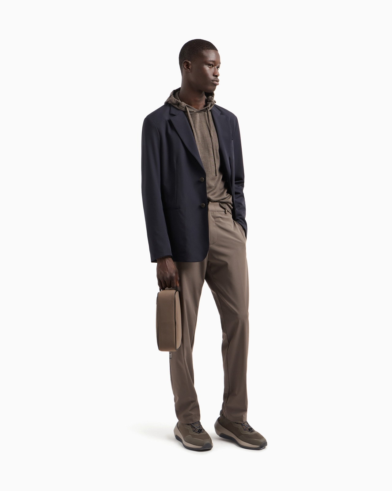 TRAVEL ESSENTIALS STRETCH-NYLON SINGLE-BREASTED BLAZER - 2