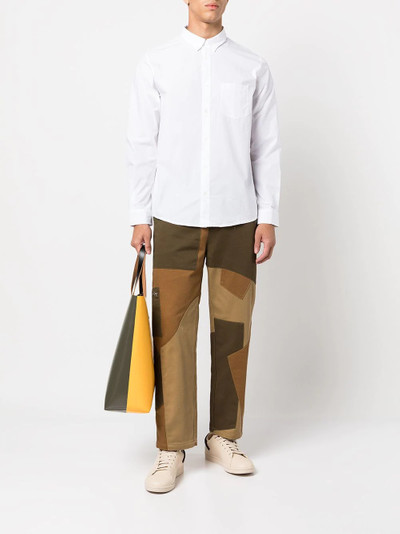 A.P.C. Edouard button-collar chemise shirt outlook