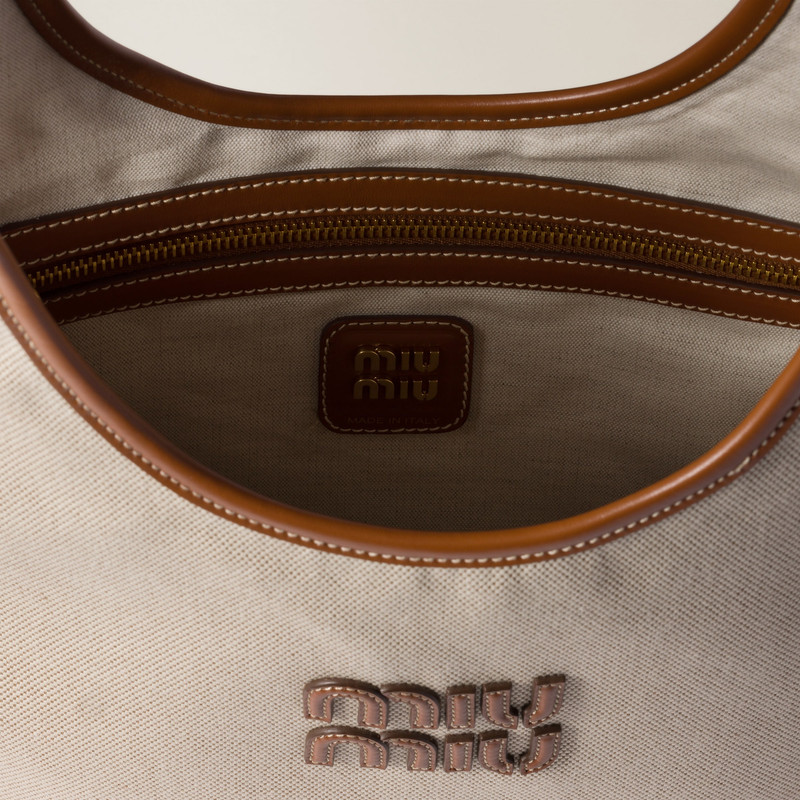 Ivy canvas and leather bag 4