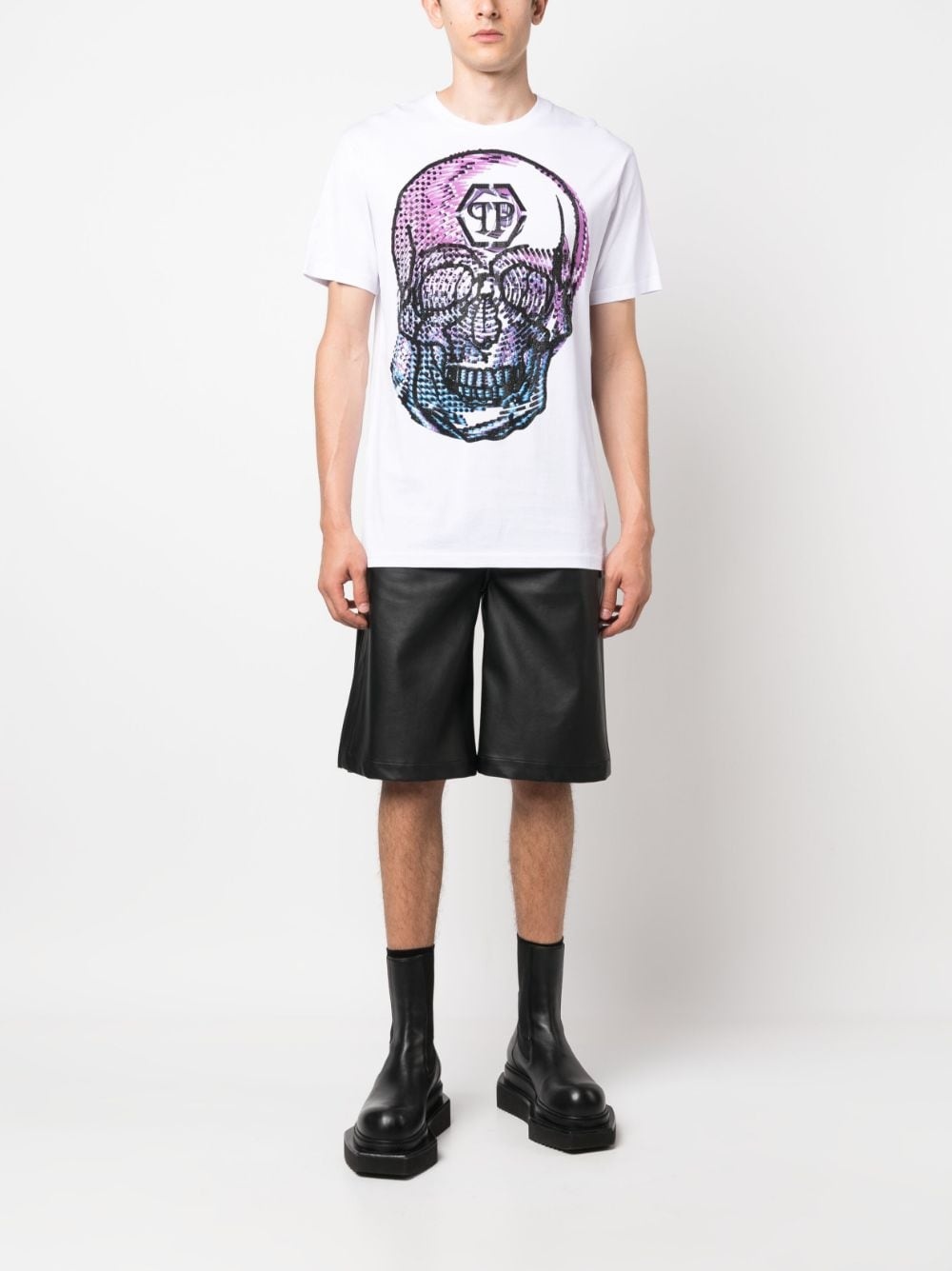 SS Skull round-neck T-shirt - 2