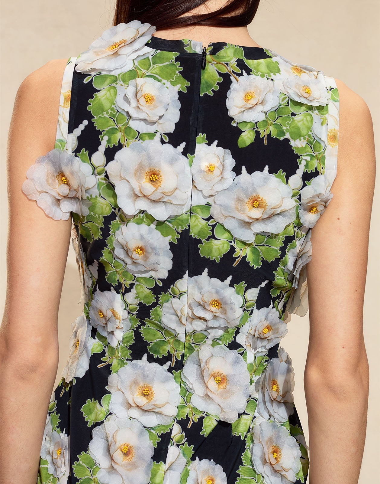 Cornelia Appliqué Mini Dress - 6