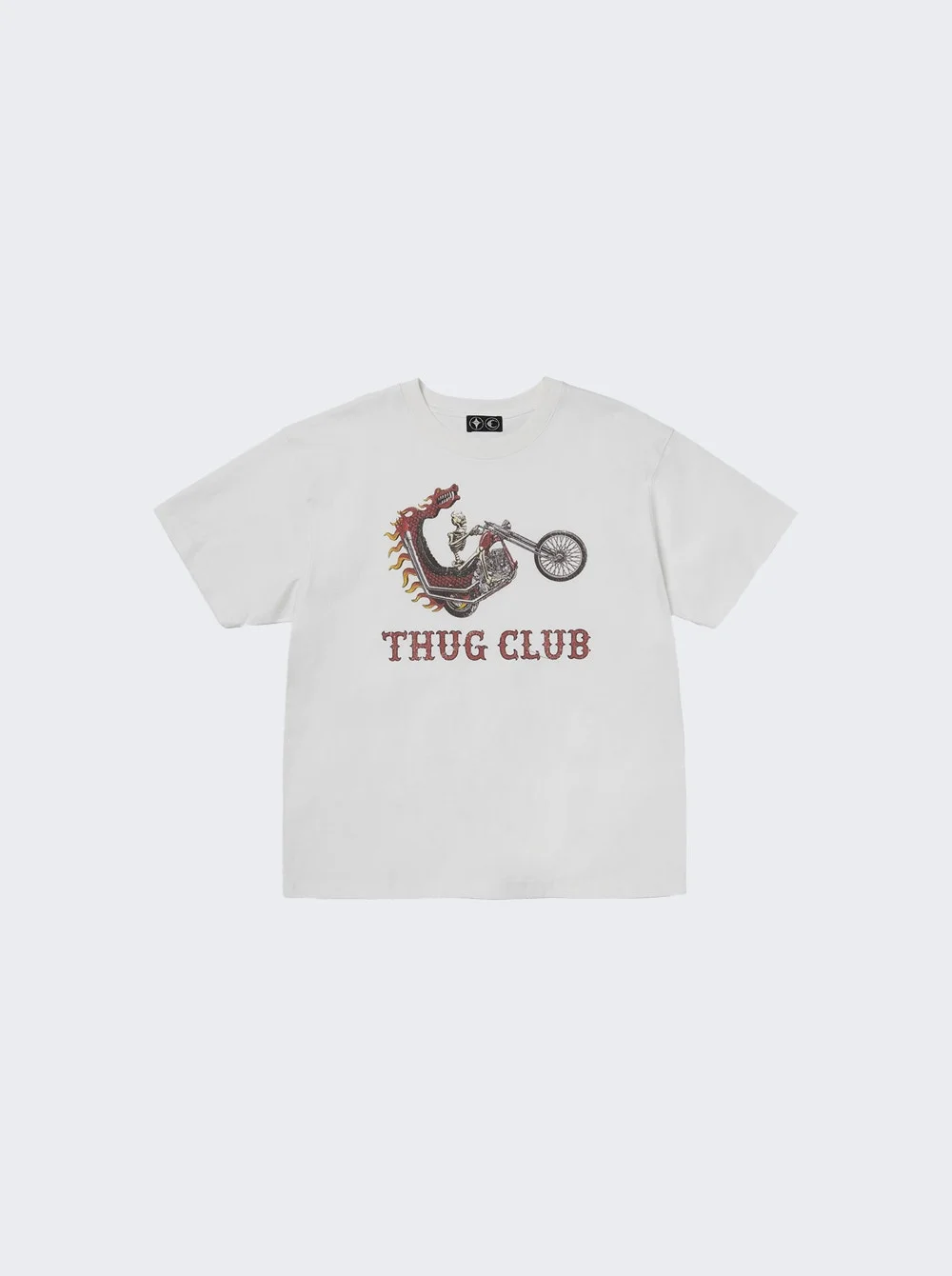 Dragon Chopper Tee White - 1