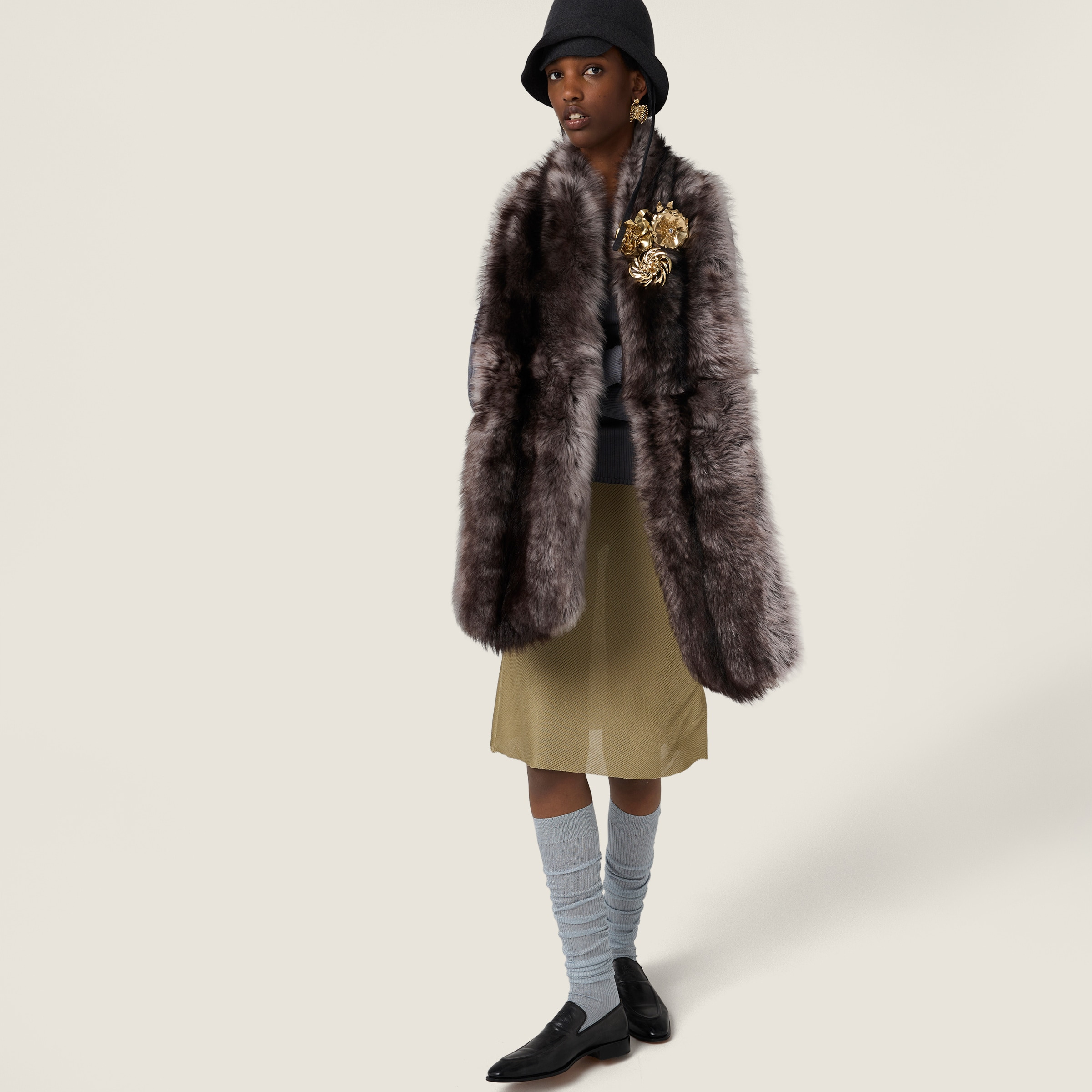 Silk mid-length skirts - 4