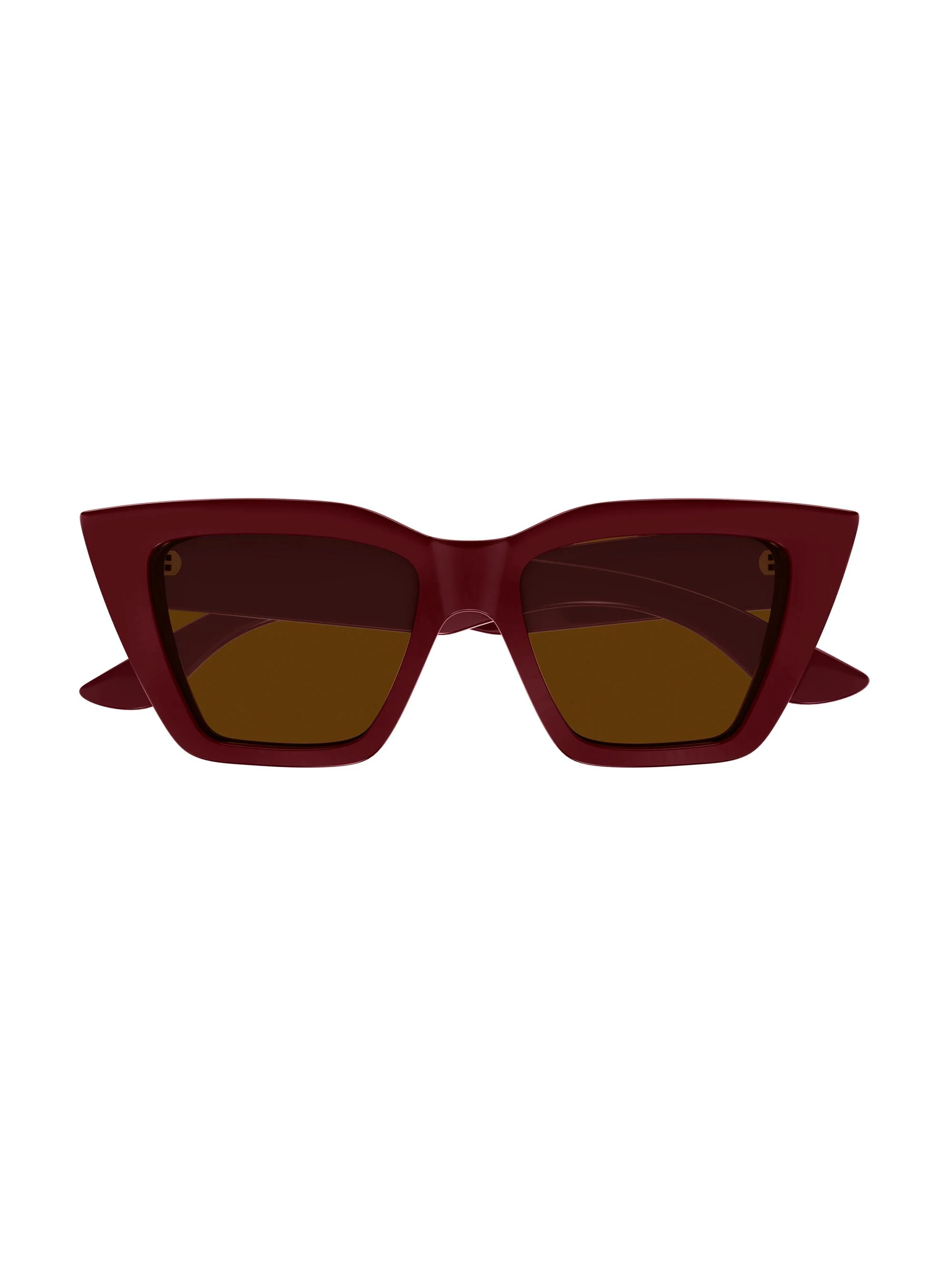 Women's 52MM Cat-Eye Sunglasses - Burgundy Brown - 1