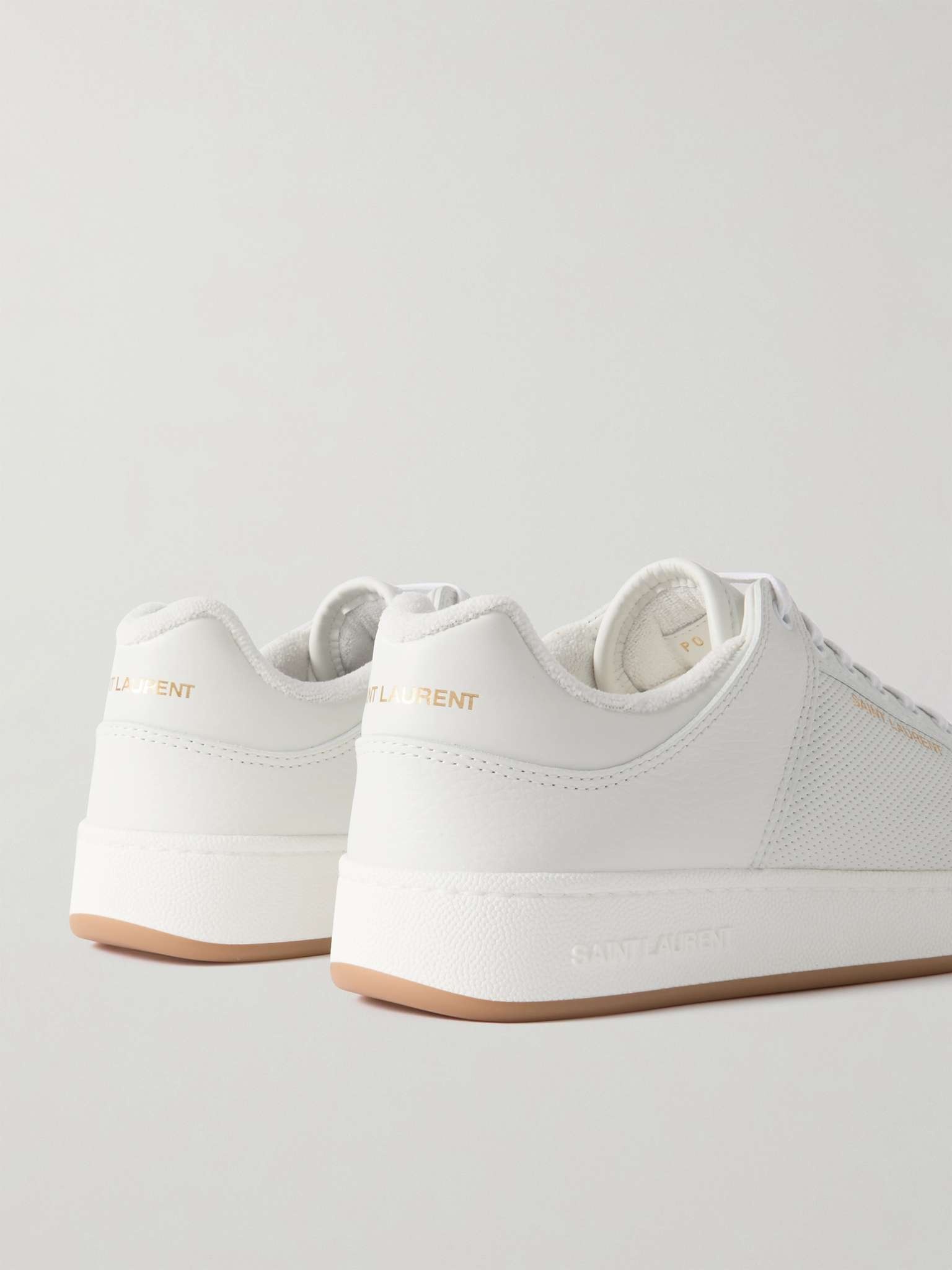 SL/61 Perforated Leather Sneakers - 5