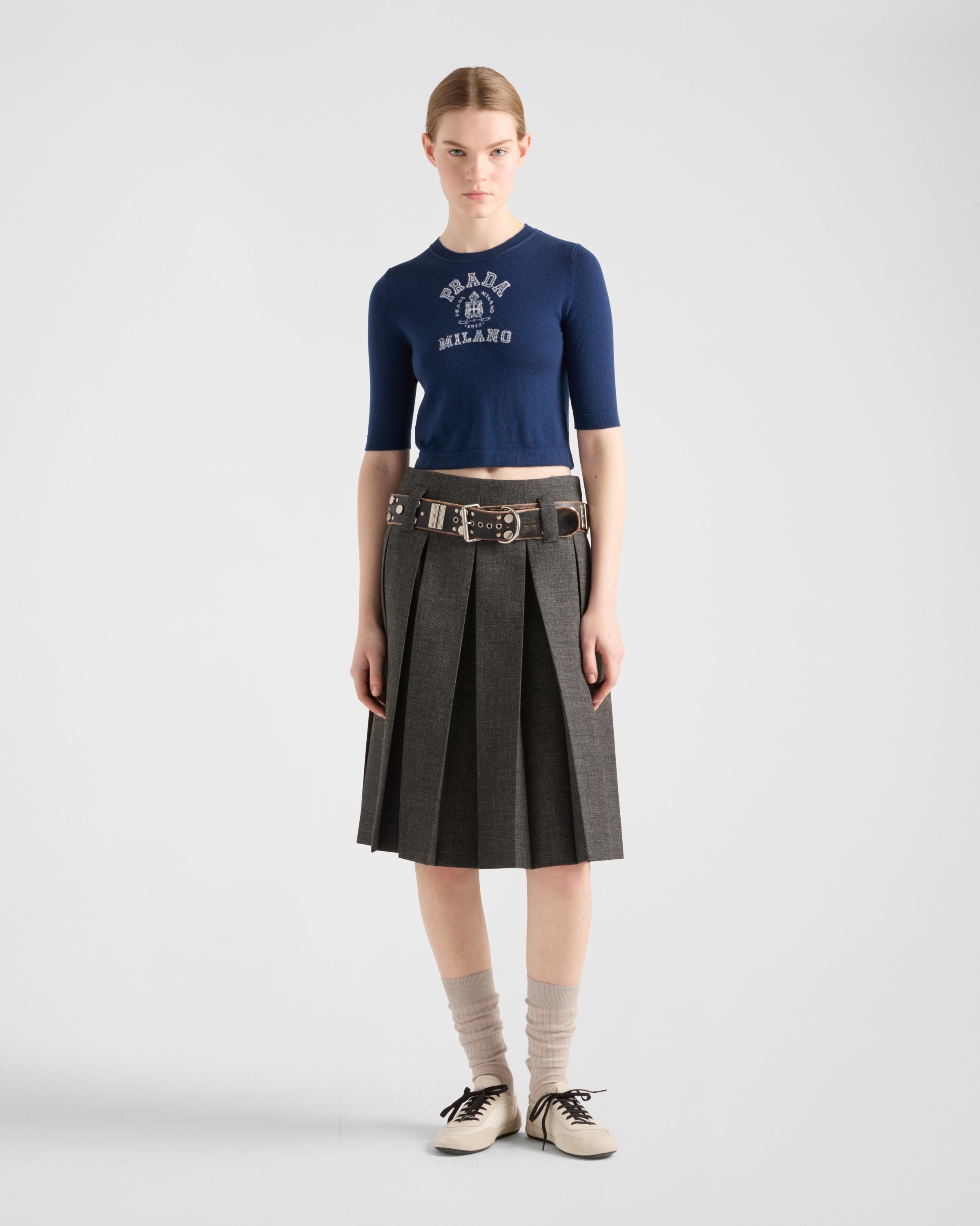 Cashmere intarsia sweater - 2