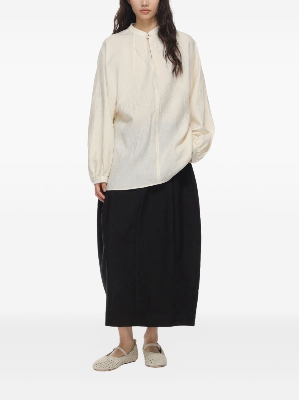 Darted midi skirt - 2