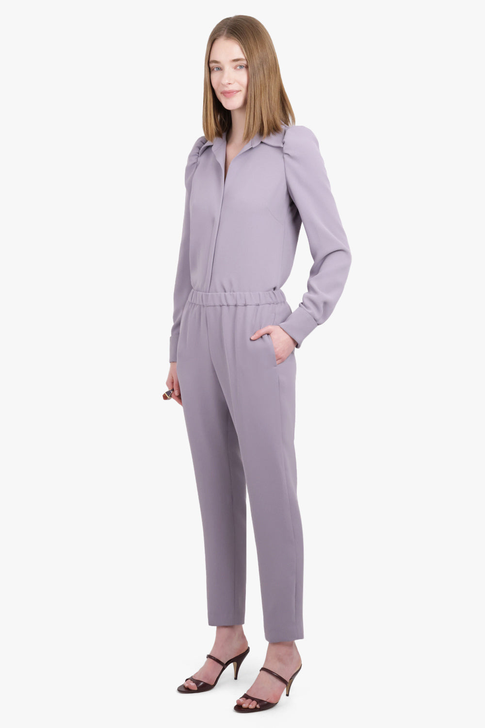 PALMIRA TAPERED PANT | LILAC - 3