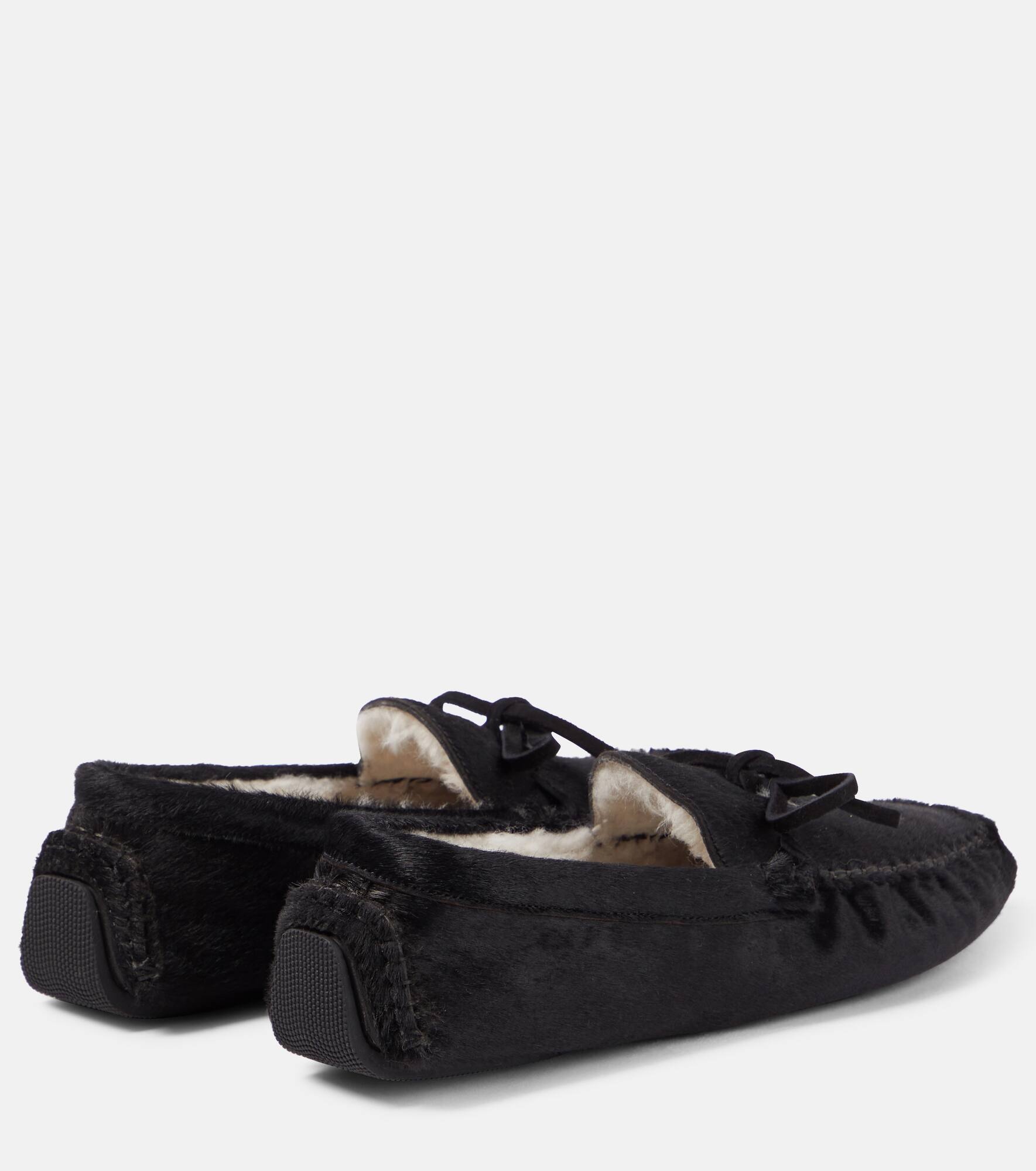 Lucca calf hair moccasins - 3