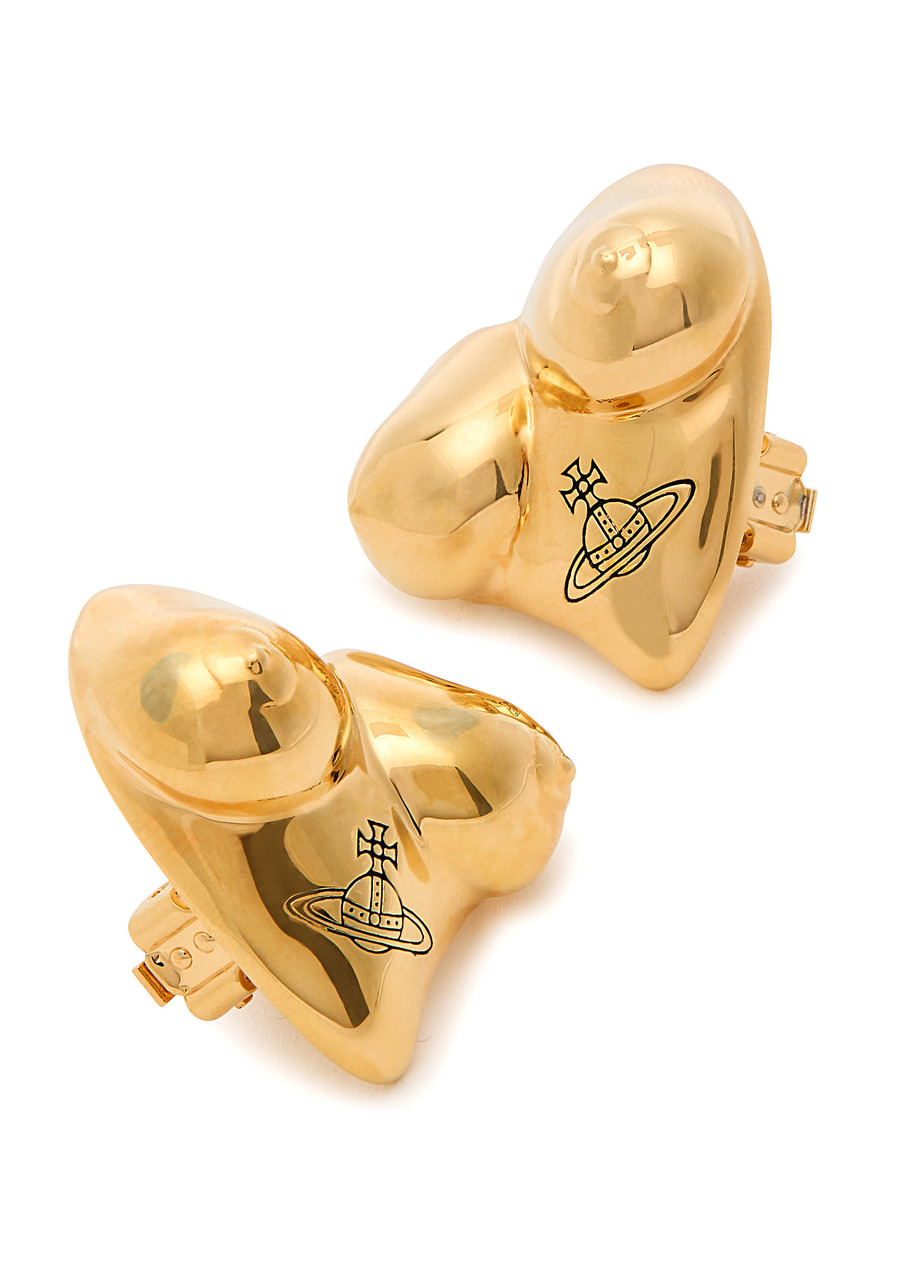 Vivienne Westwood Mimosa Sculpted Stud Earrings - 3