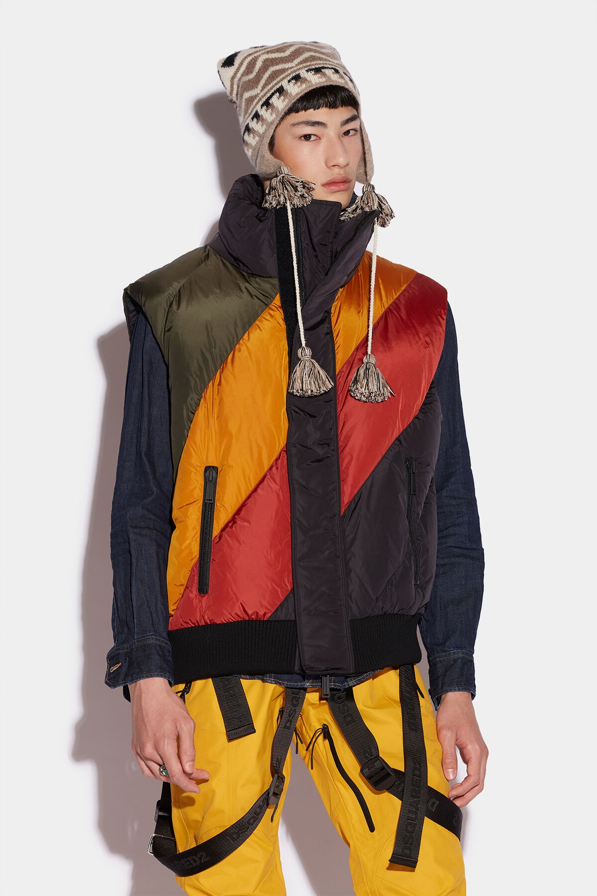 D-QUILTING PUFFER VEST - 3