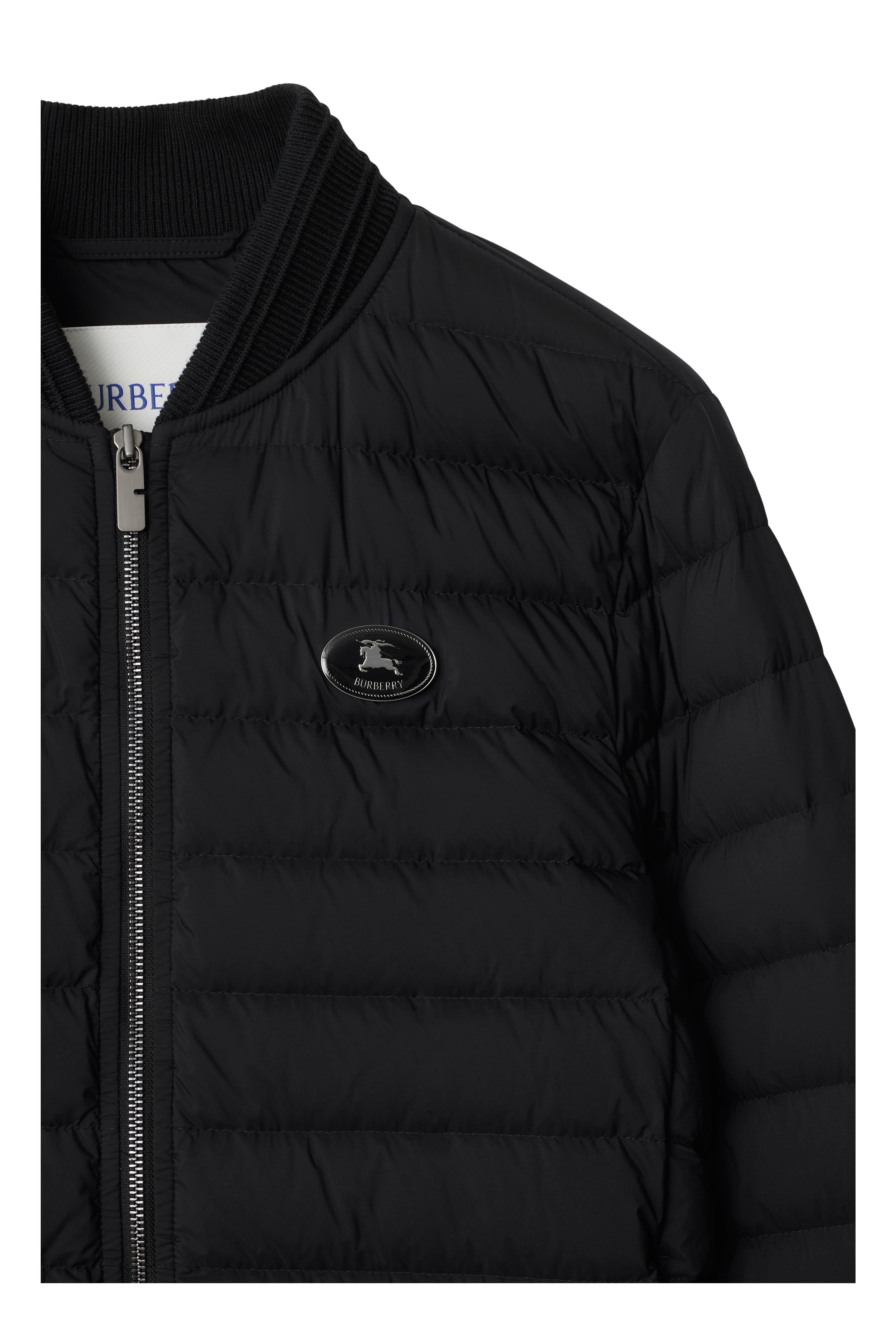 burberry Nylon Puffer Jacket in Black at Nordstrom - 5