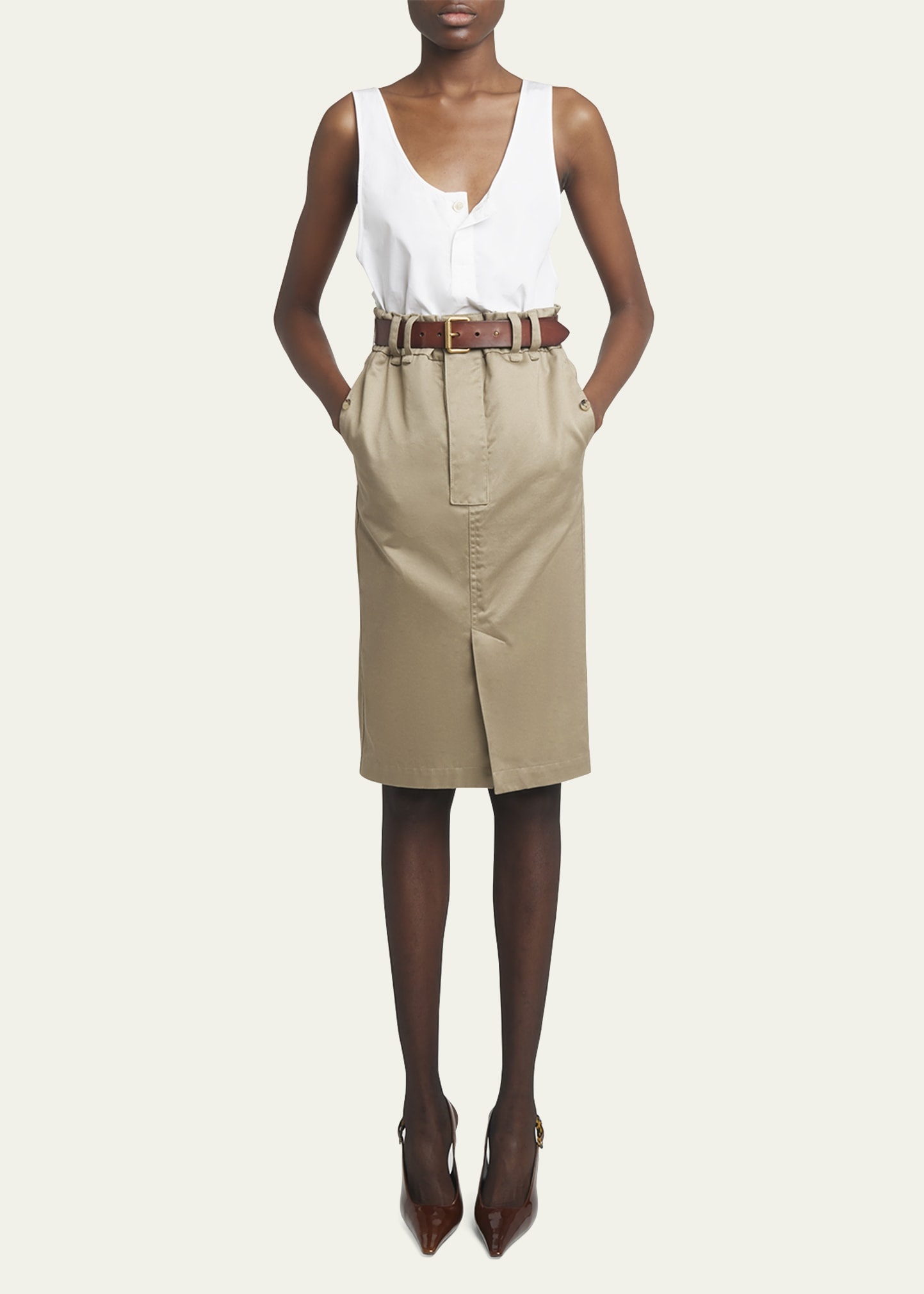 Saharan Cargo Midi Skirt - 2